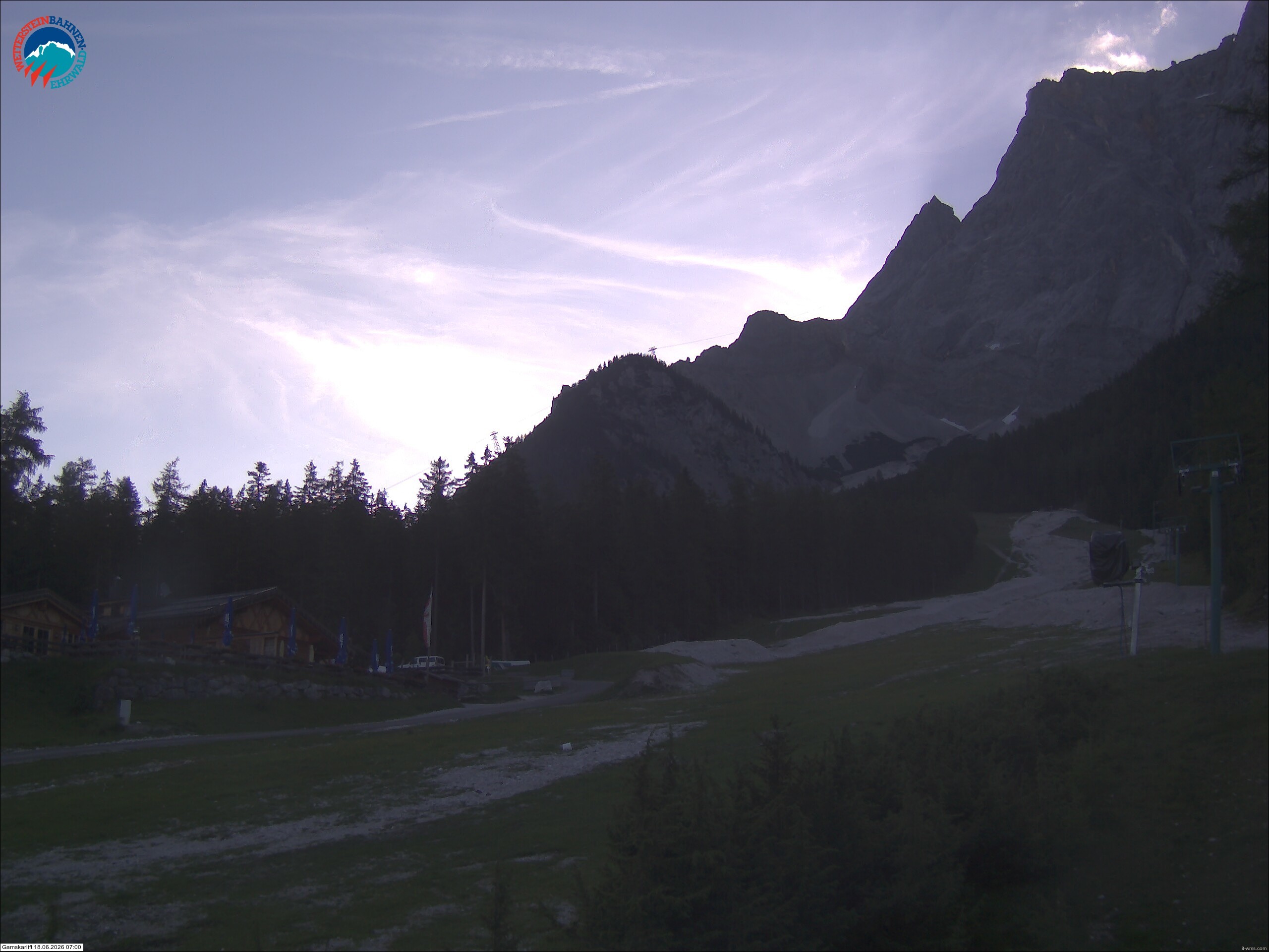 Archiv Foto Webcam Gamskarlift im Skigebiet Ehrwald