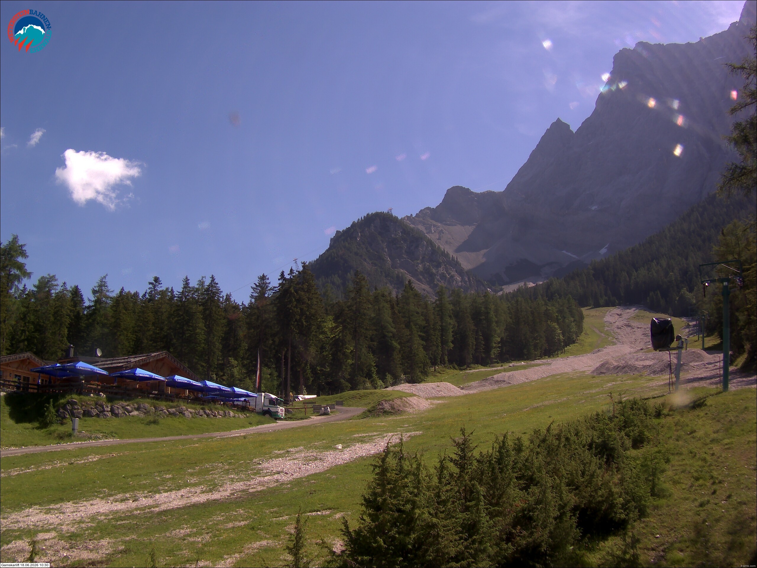 Archiv Foto Webcam Gamskarlift im Skigebiet Ehrwald