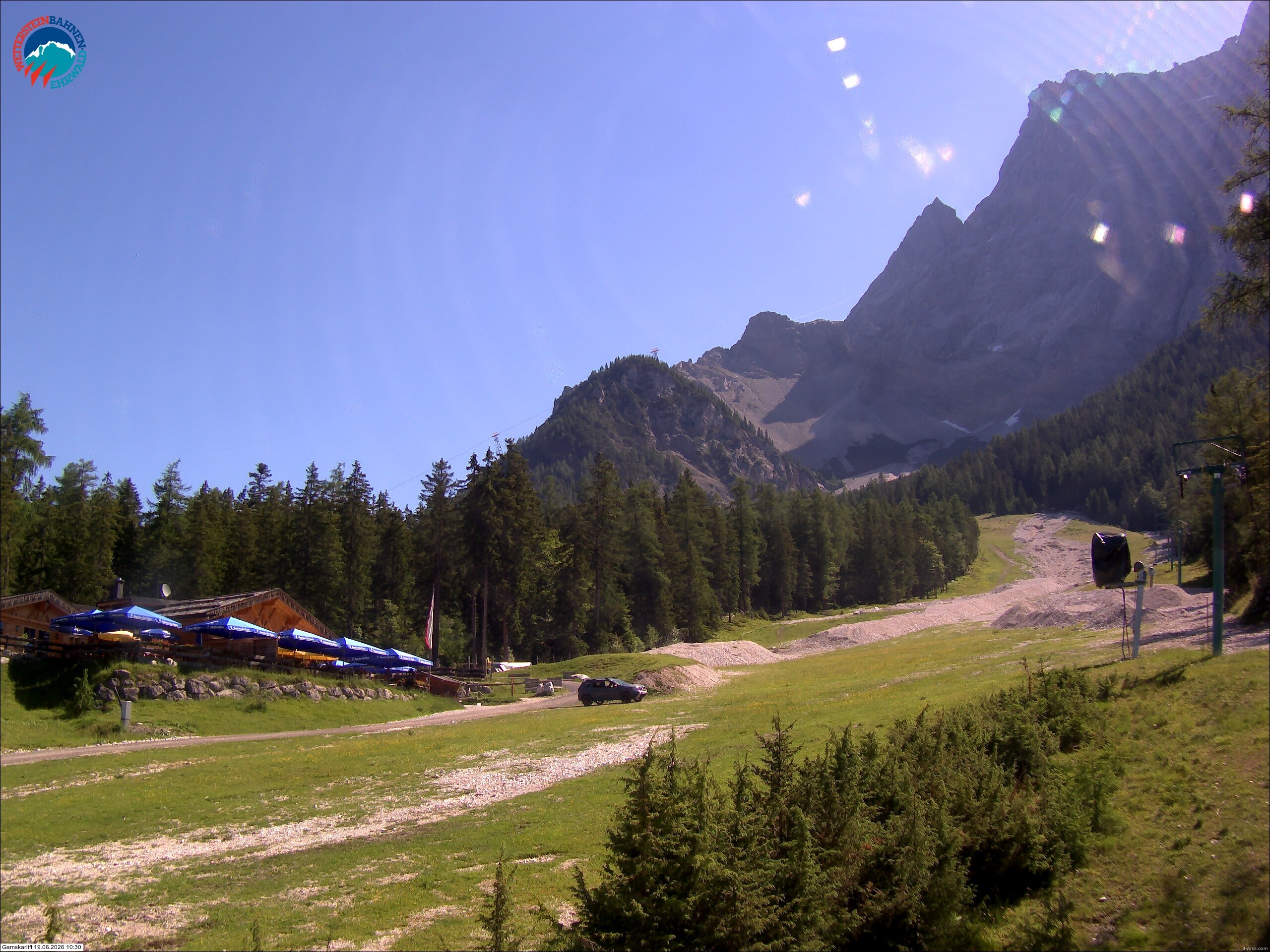 Archiv Foto Webcam Gamskarlift im Skigebiet Ehrwald