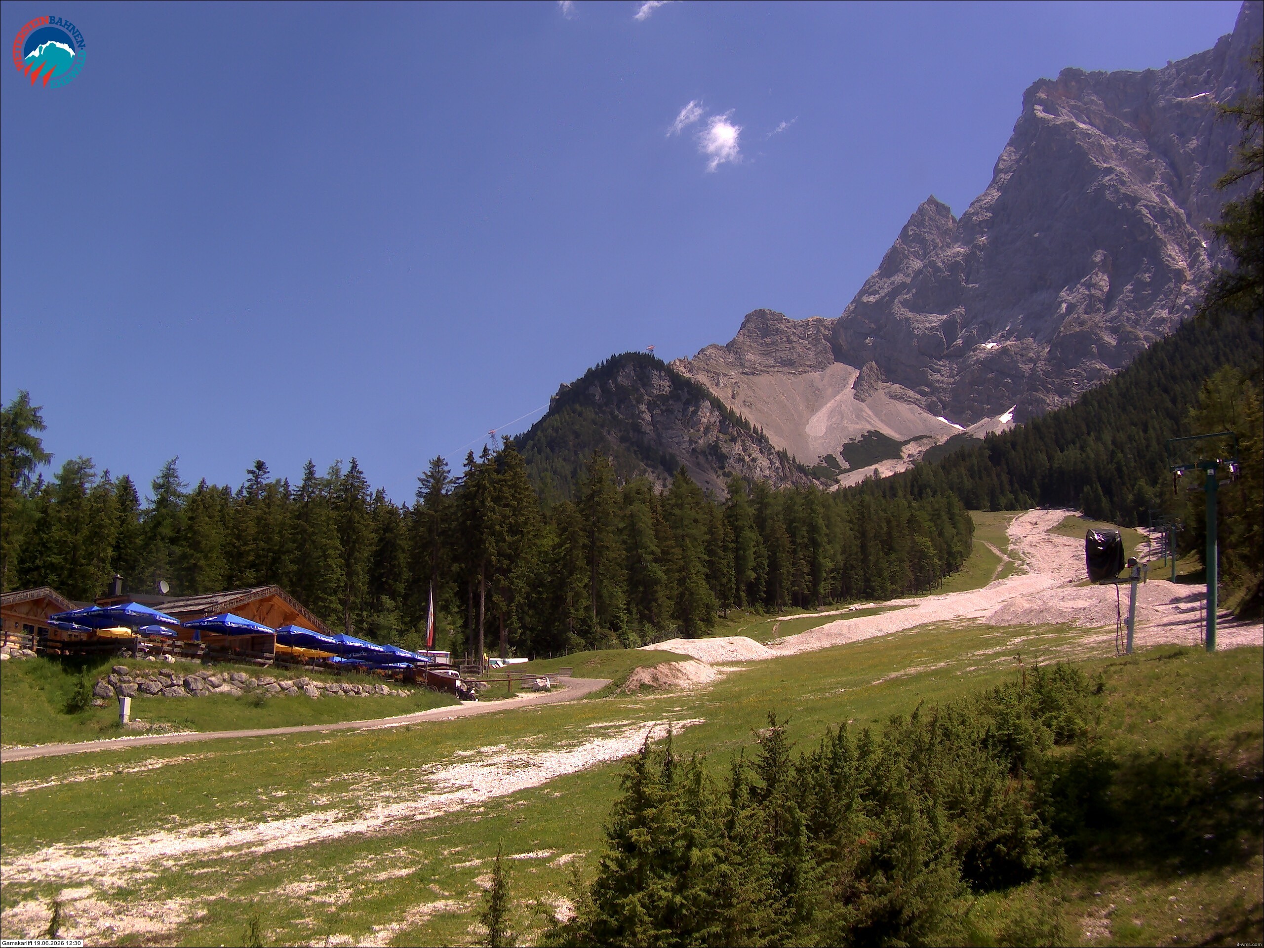 Archiv Foto Webcam Gamskarlift im Skigebiet Ehrwald