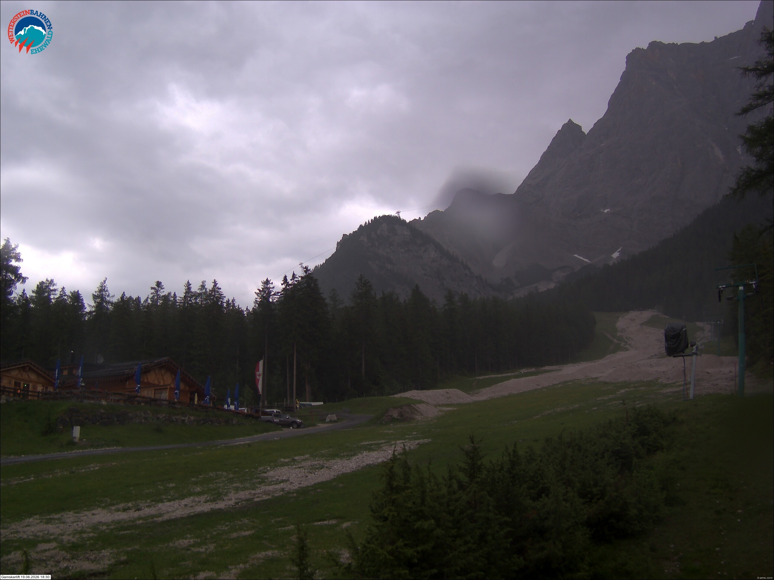 Archiv Foto Webcam Gamskarlift im Skigebiet Ehrwald