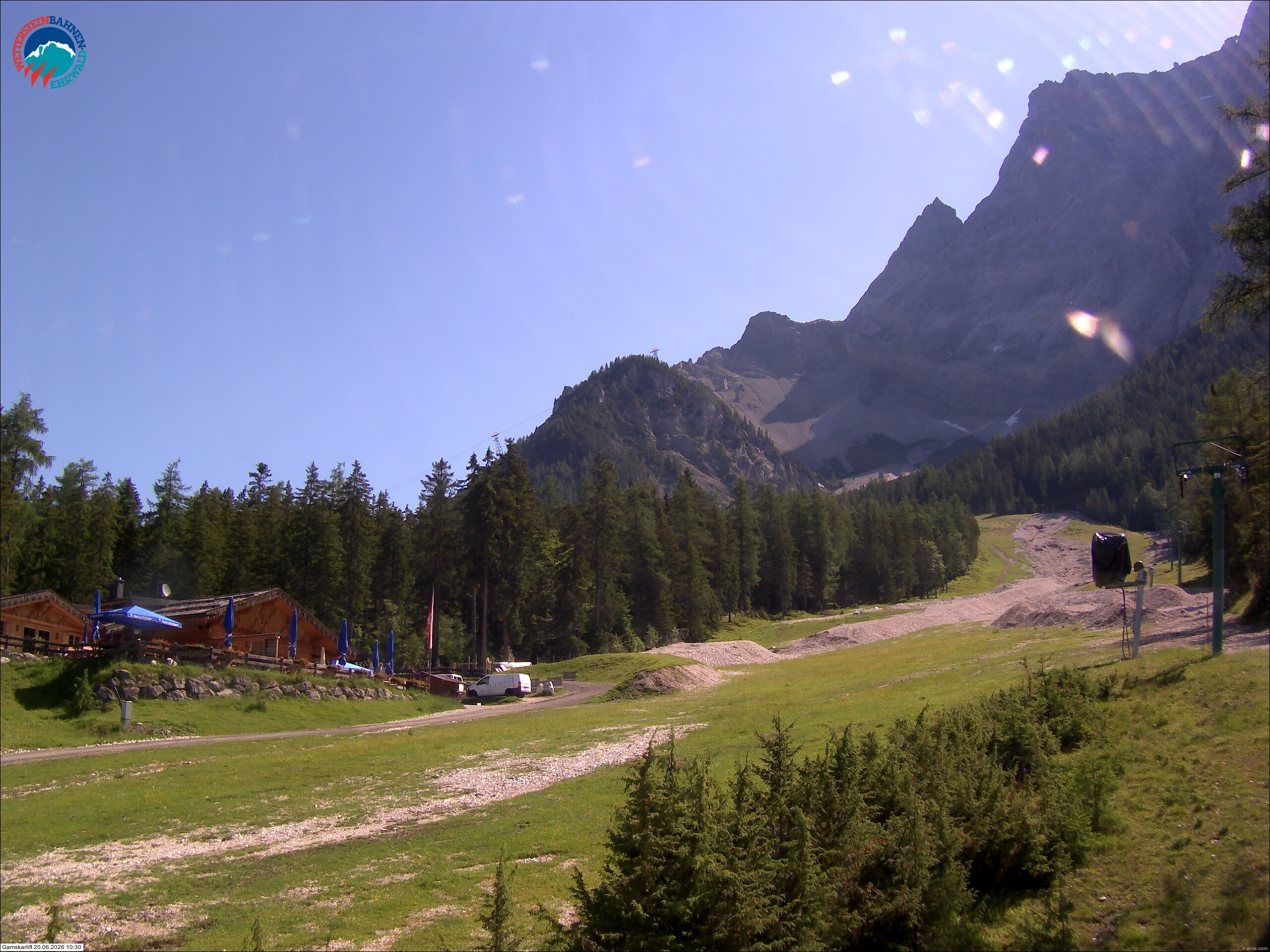 Archiv Foto Webcam Gamskarlift im Skigebiet Ehrwald
