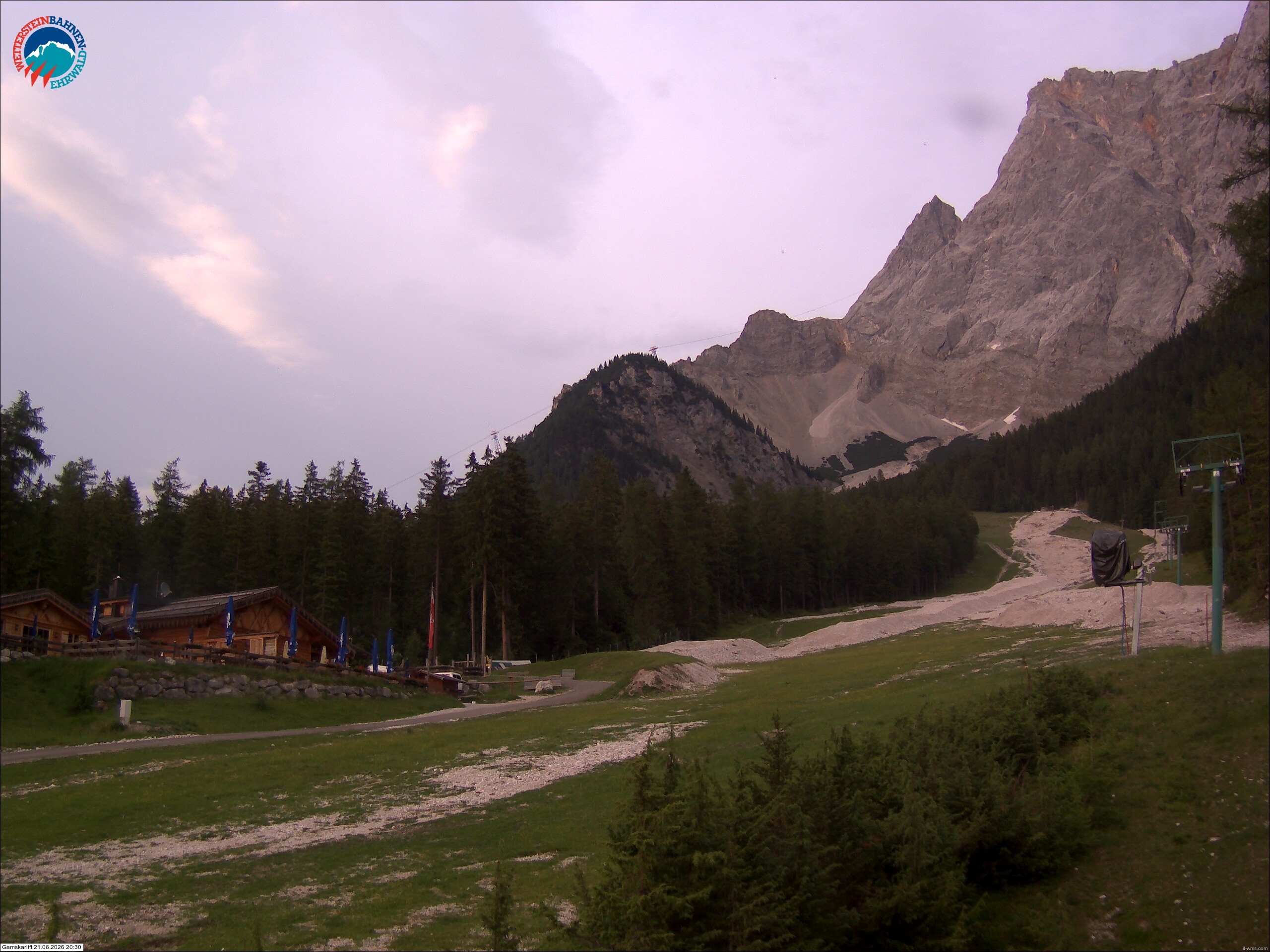 Archiv Foto Webcam Gamskarlift im Skigebiet Ehrwald