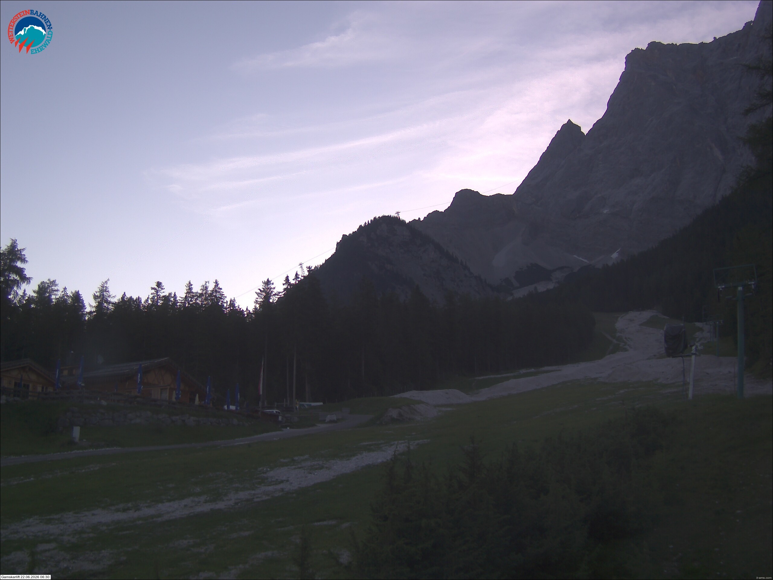 Archiv Foto Webcam Gamskarlift im Skigebiet Ehrwald