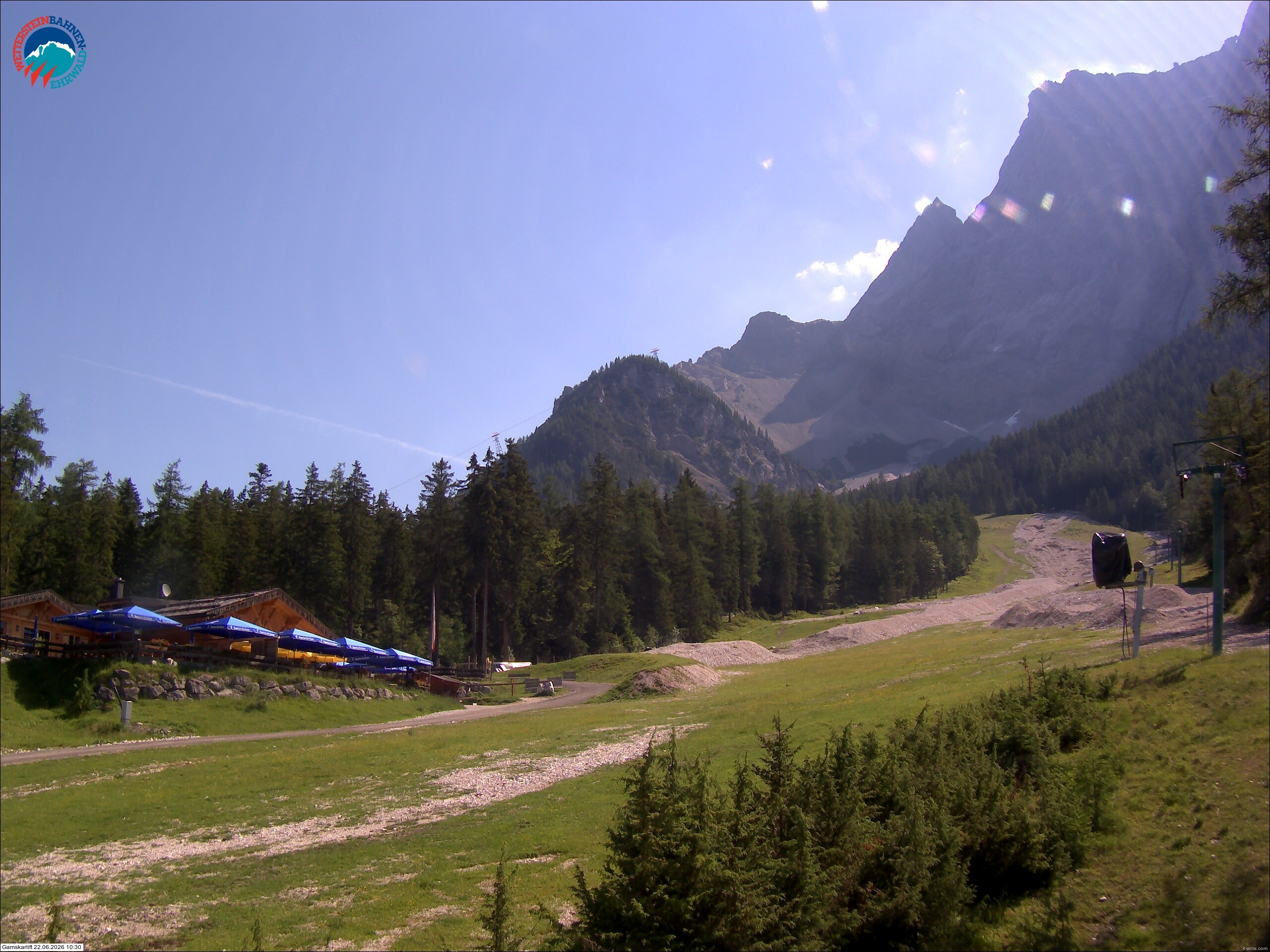 Archiv Foto Webcam Gamskarlift im Skigebiet Ehrwald