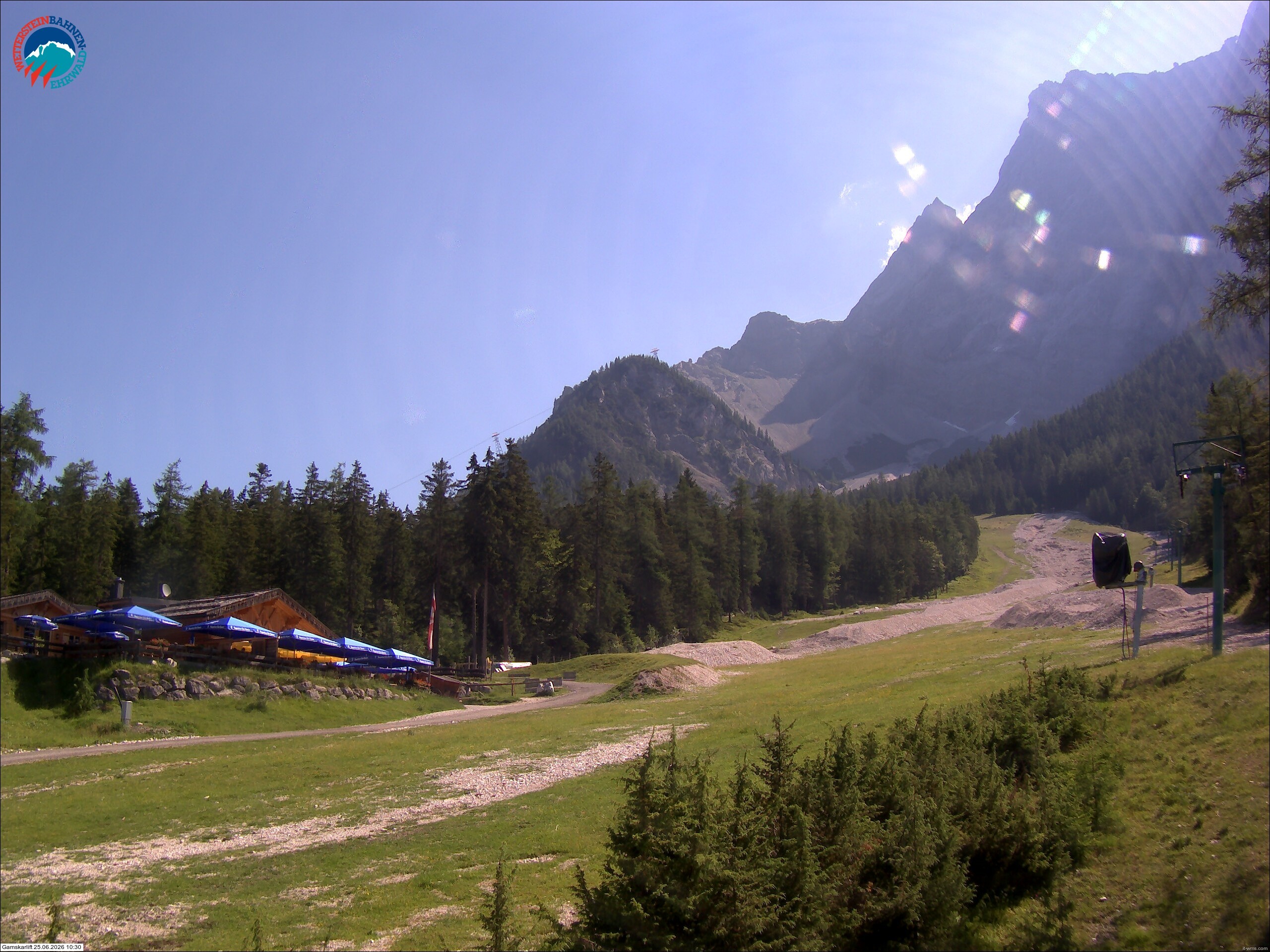 Archiv Foto Webcam Gamskarlift im Skigebiet Ehrwald