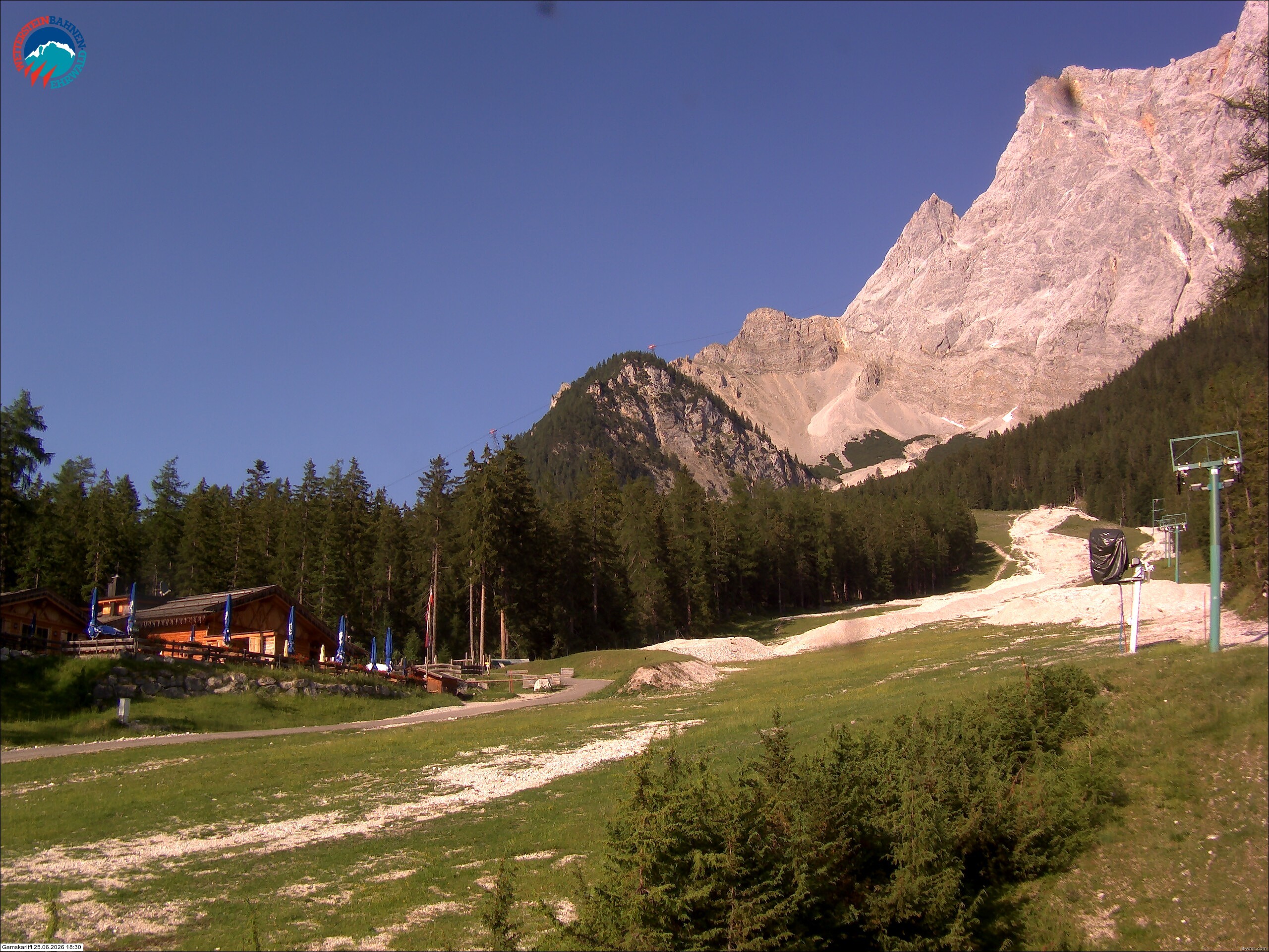 Archiv Foto Webcam Gamskarlift im Skigebiet Ehrwald