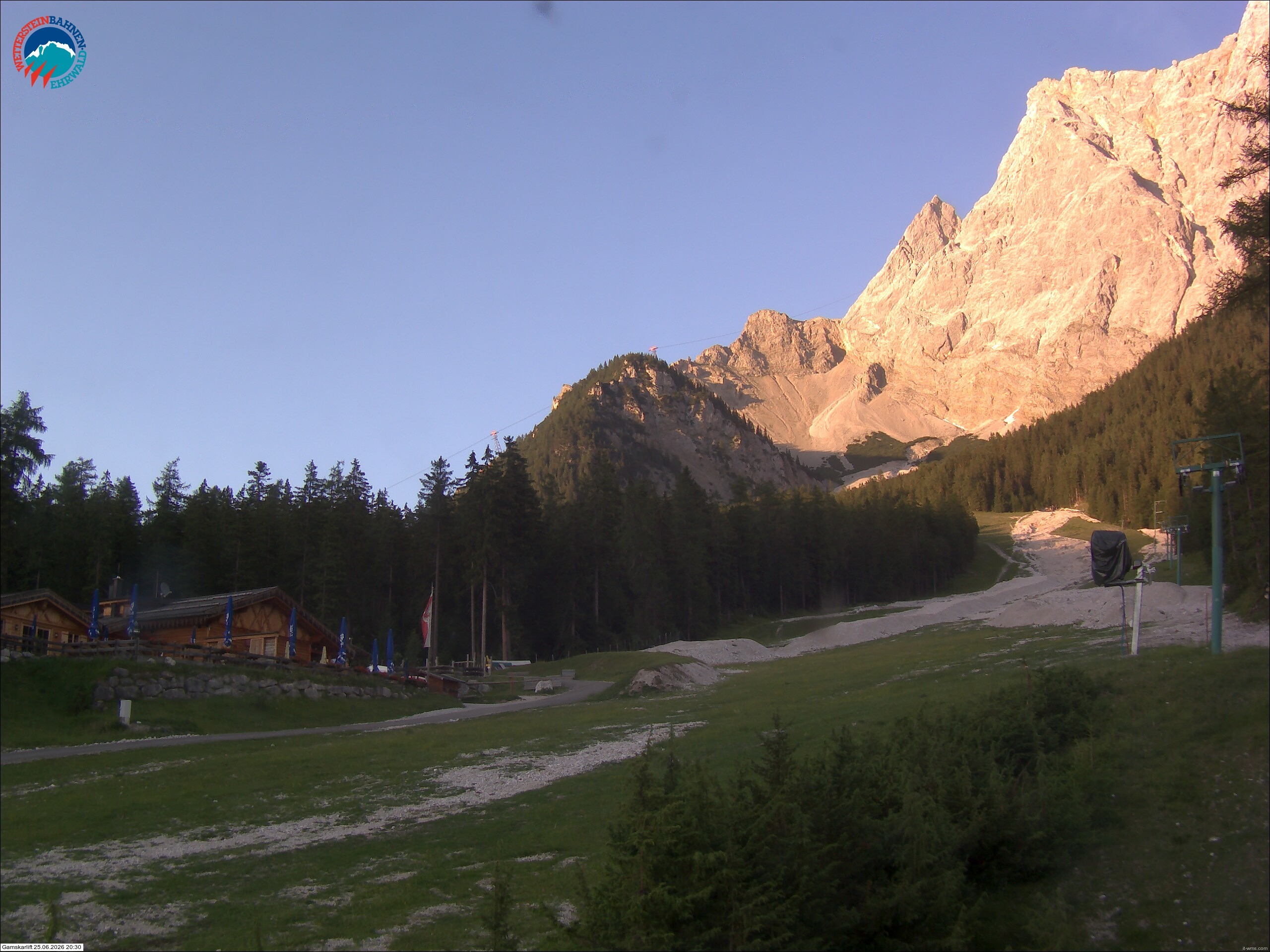 Archiv Foto Webcam Gamskarlift im Skigebiet Ehrwald