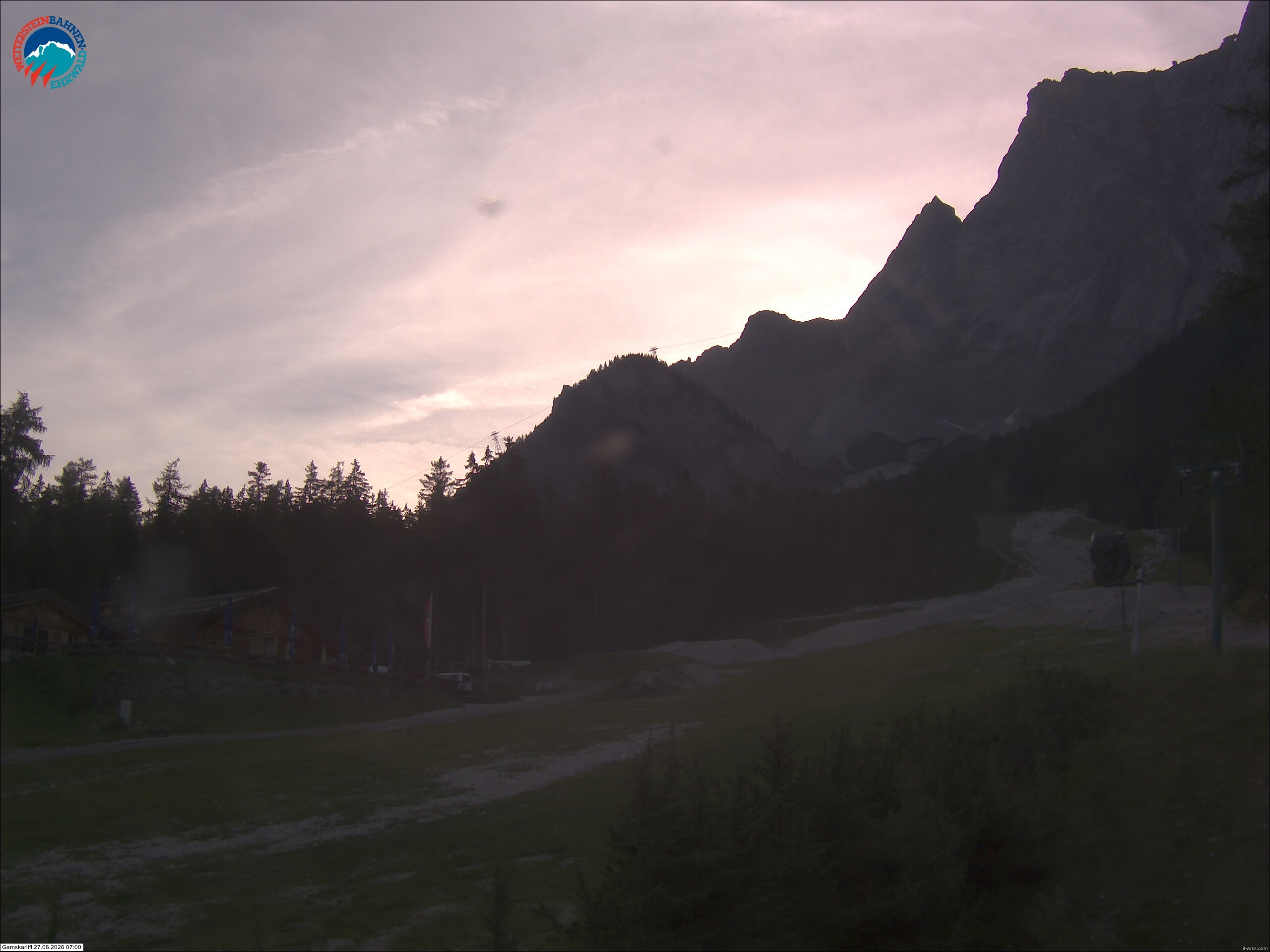 Archiv Foto Webcam Gamskarlift im Skigebiet Ehrwald