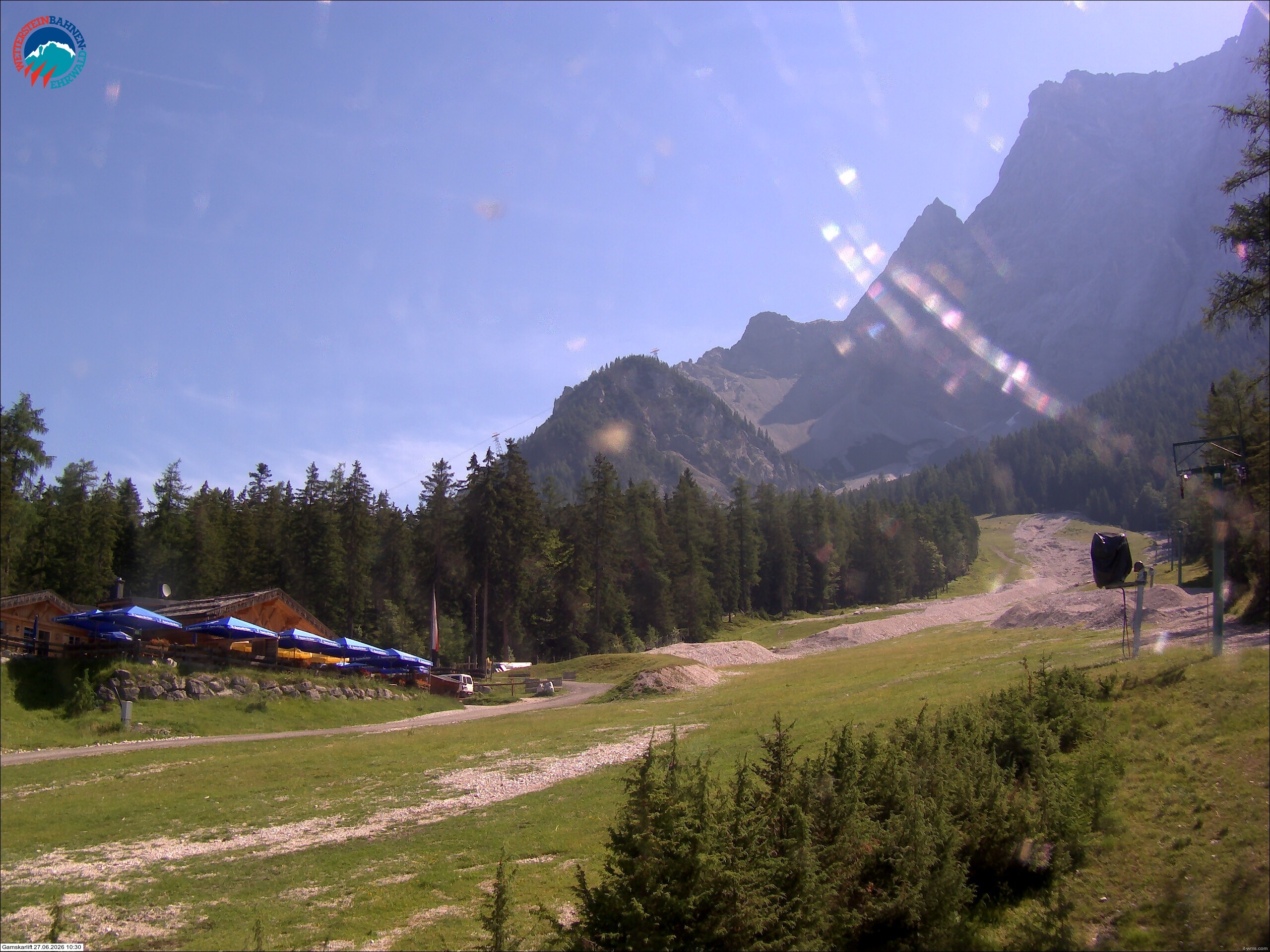 Archiv Foto Webcam Gamskarlift im Skigebiet Ehrwald