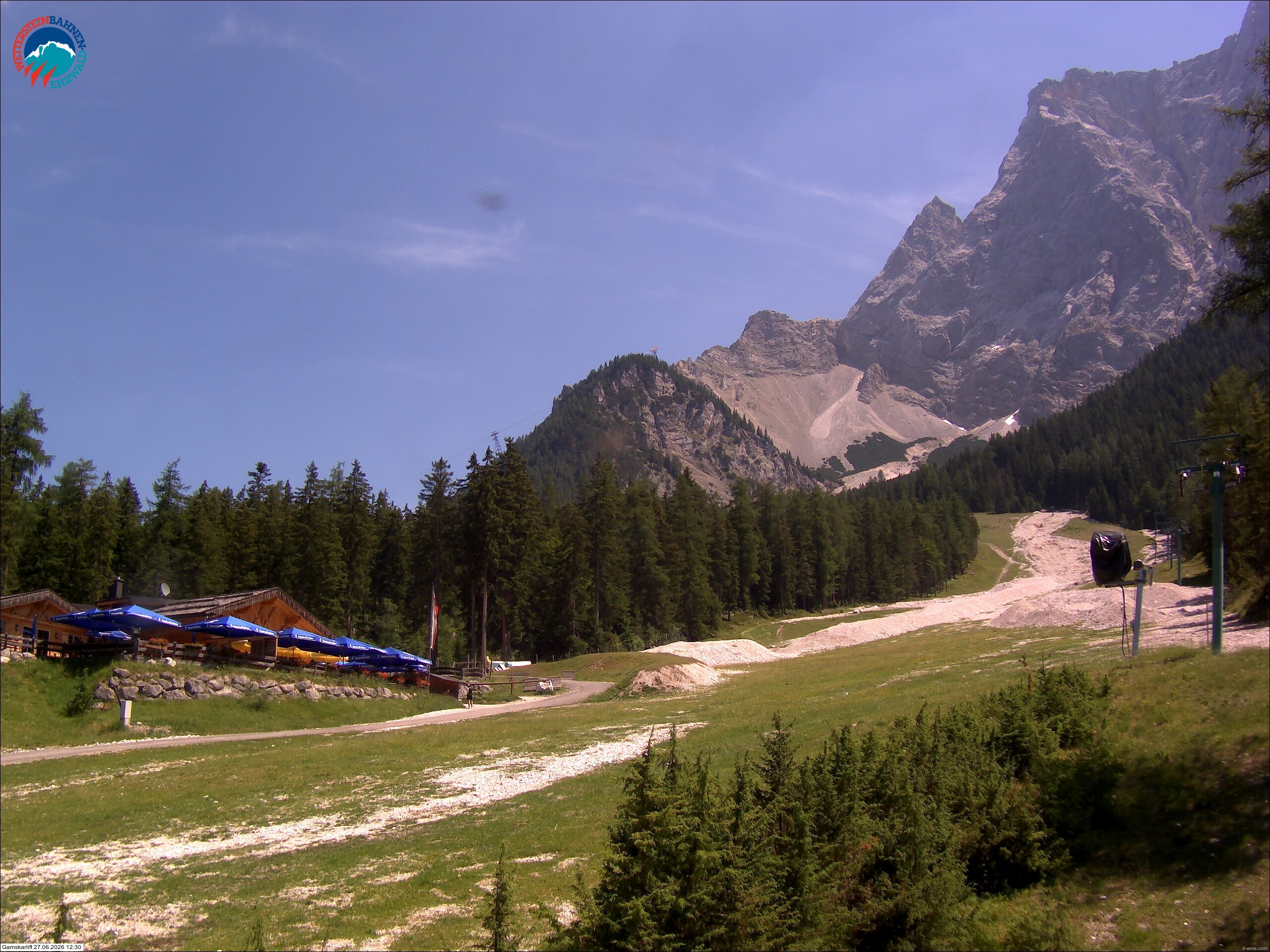 Archiv Foto Webcam Gamskarlift im Skigebiet Ehrwald