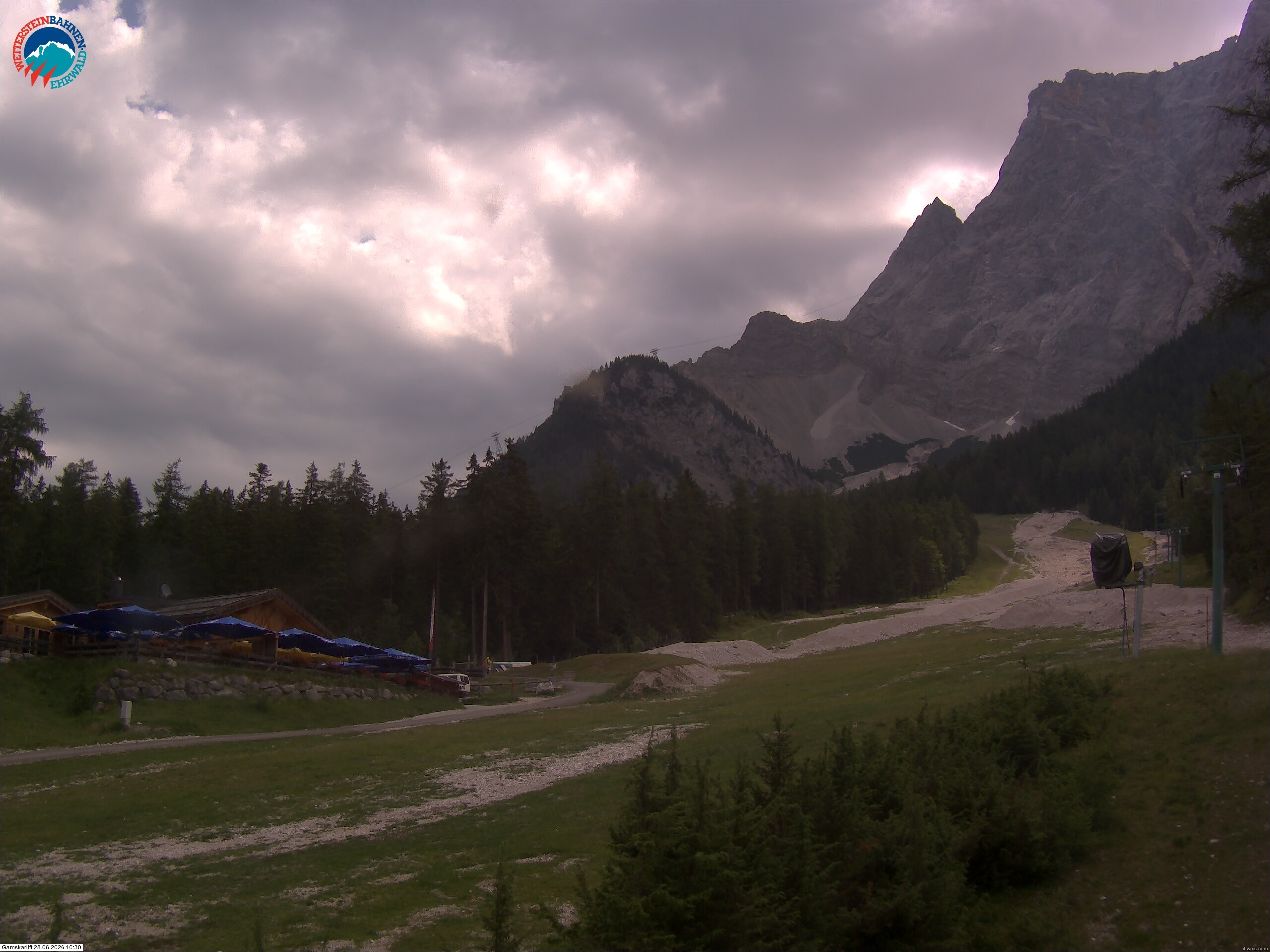 Archiv Foto Webcam Gamskarlift im Skigebiet Ehrwald