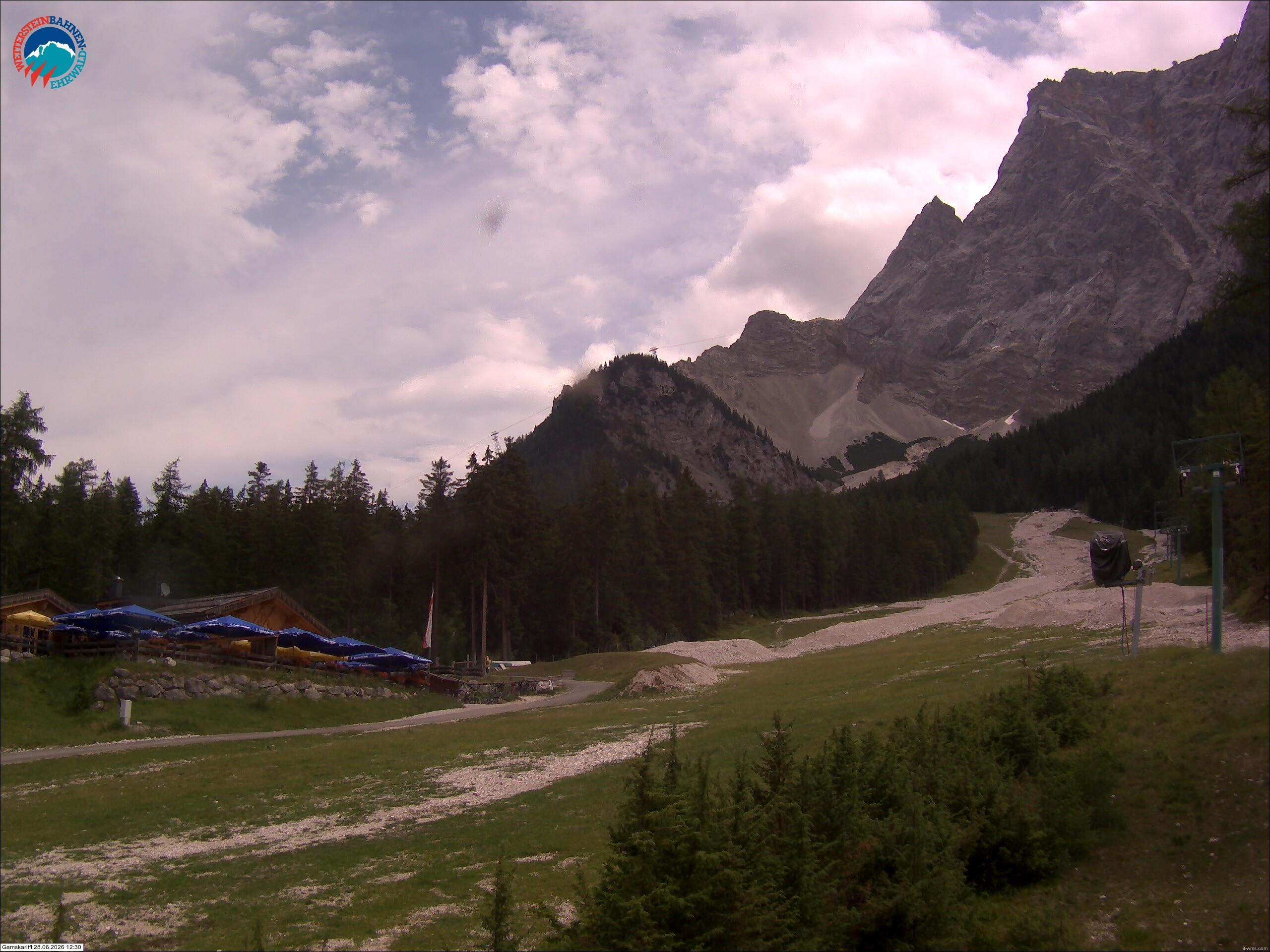 Archiv Foto Webcam Gamskarlift im Skigebiet Ehrwald