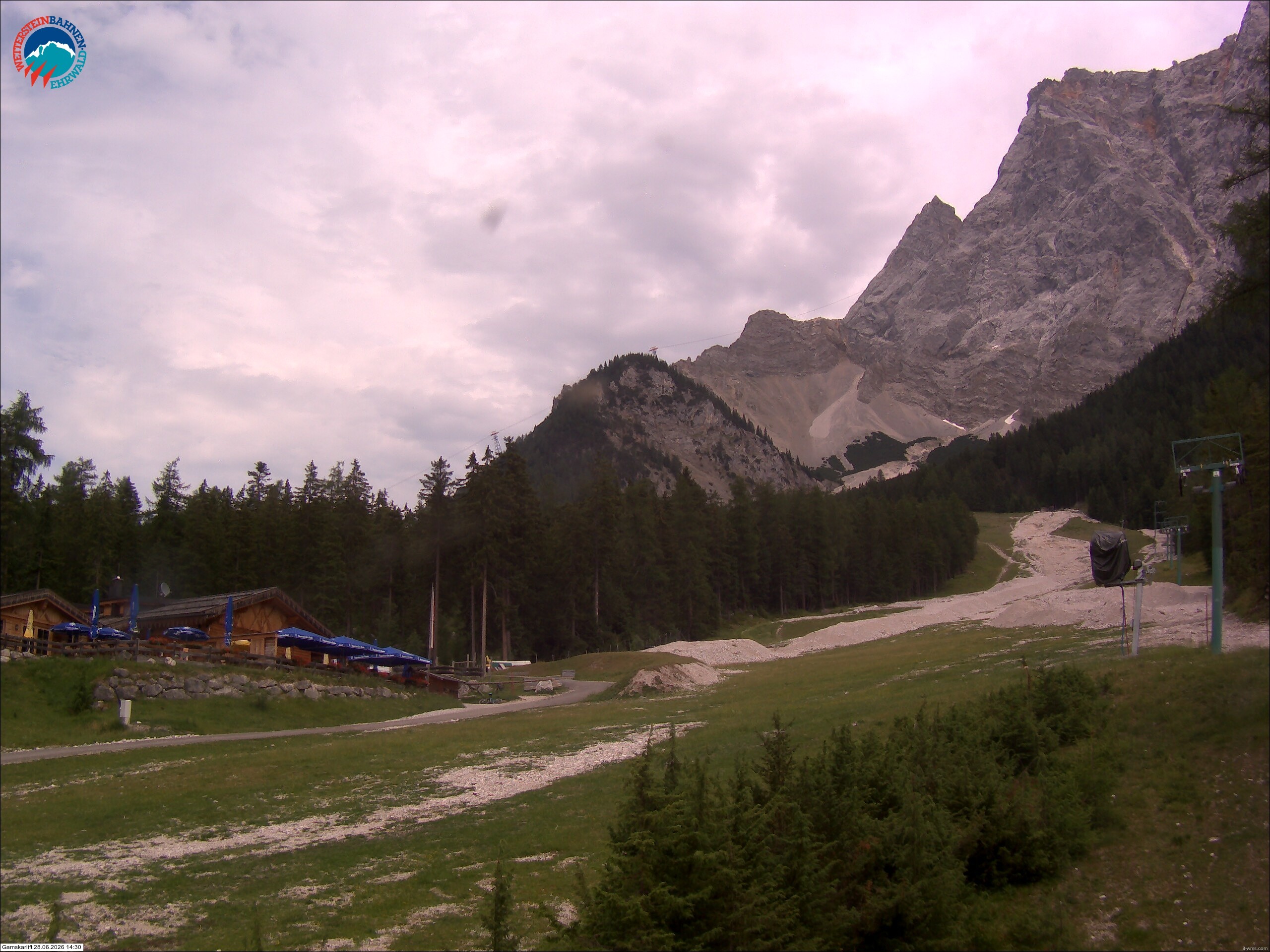 Archiv Foto Webcam Gamskarlift im Skigebiet Ehrwald