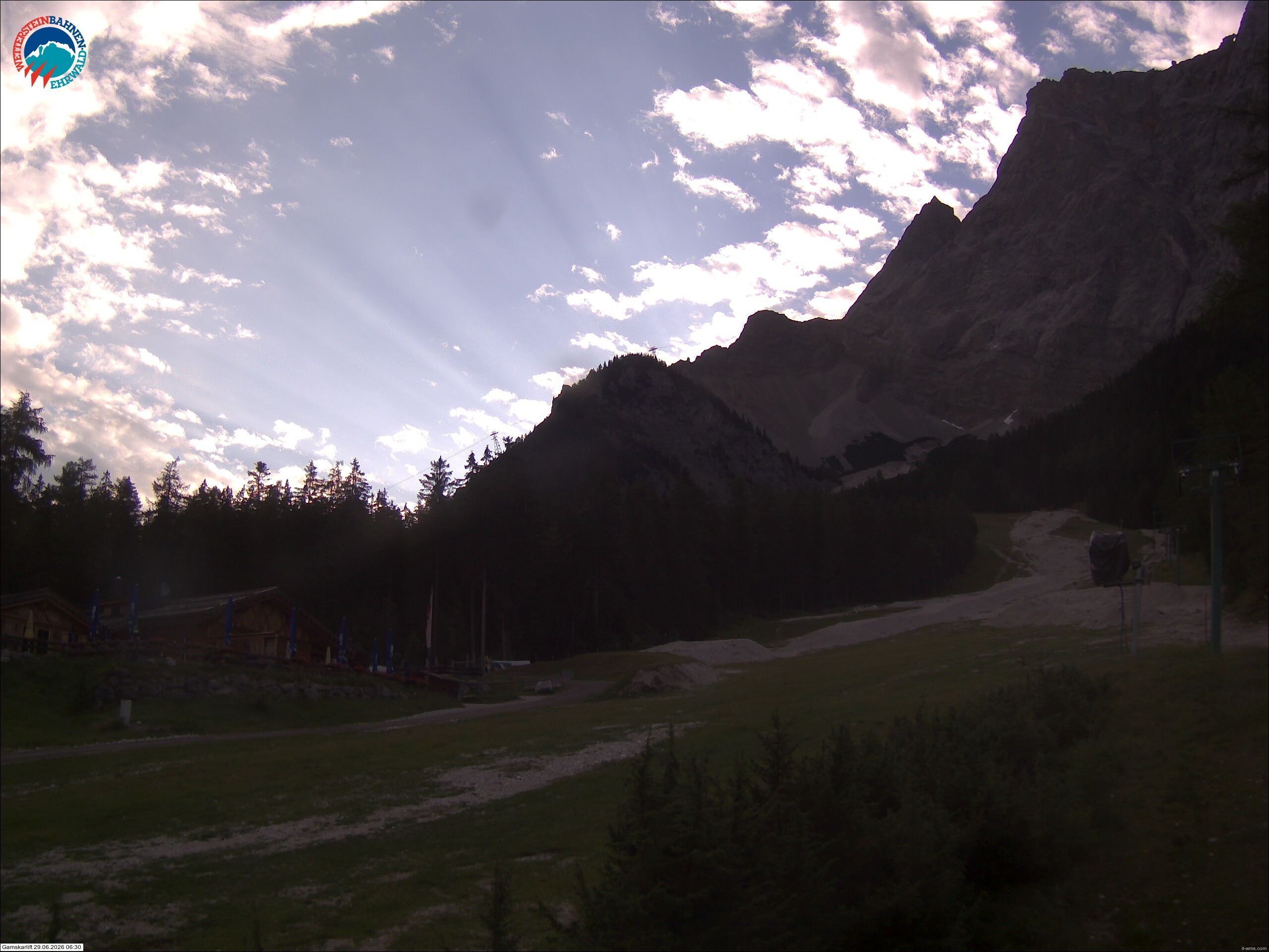 Archiv Foto Webcam Gamskarlift im Skigebiet Ehrwald