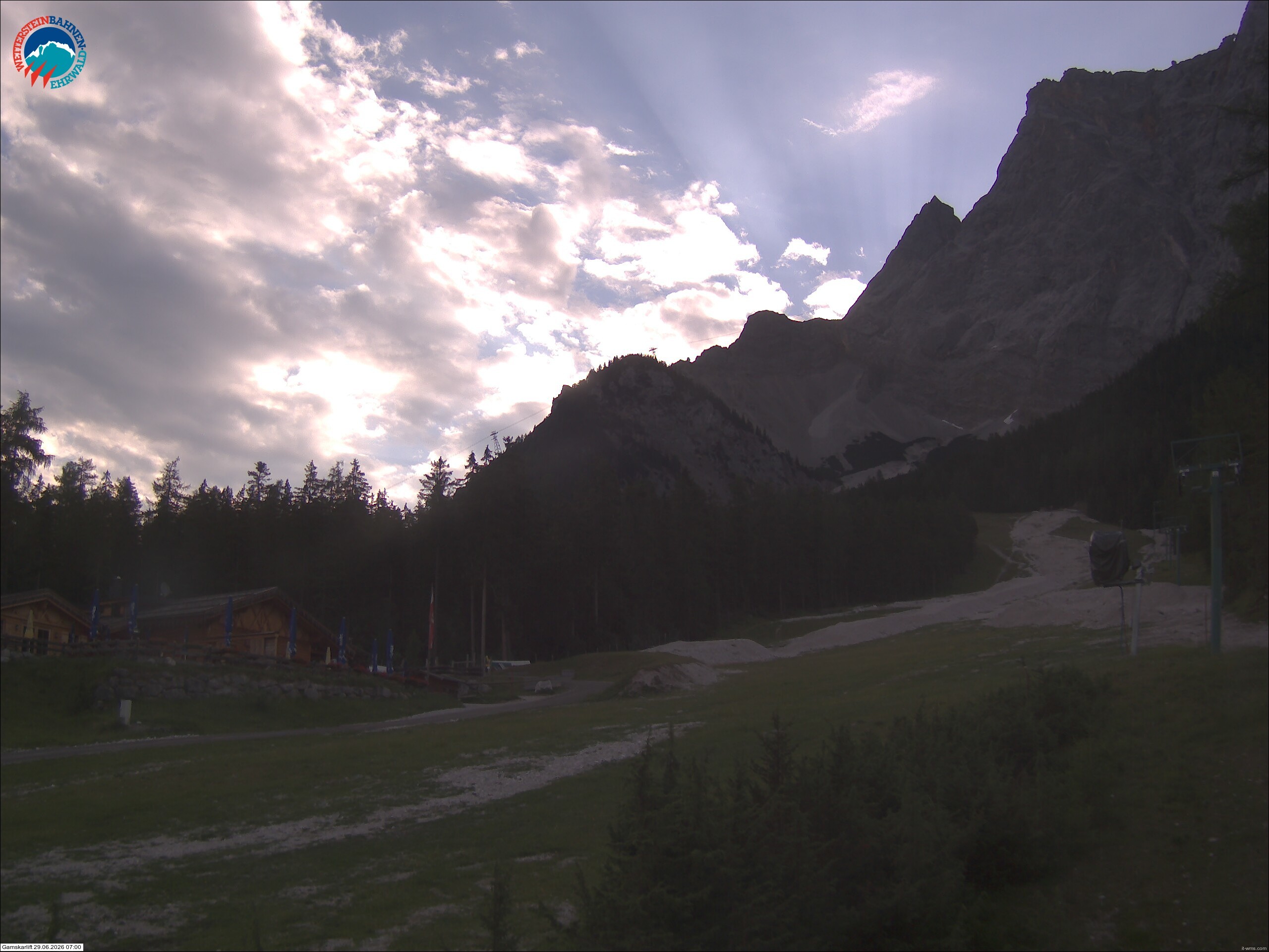 Archiv Foto Webcam Gamskarlift im Skigebiet Ehrwald