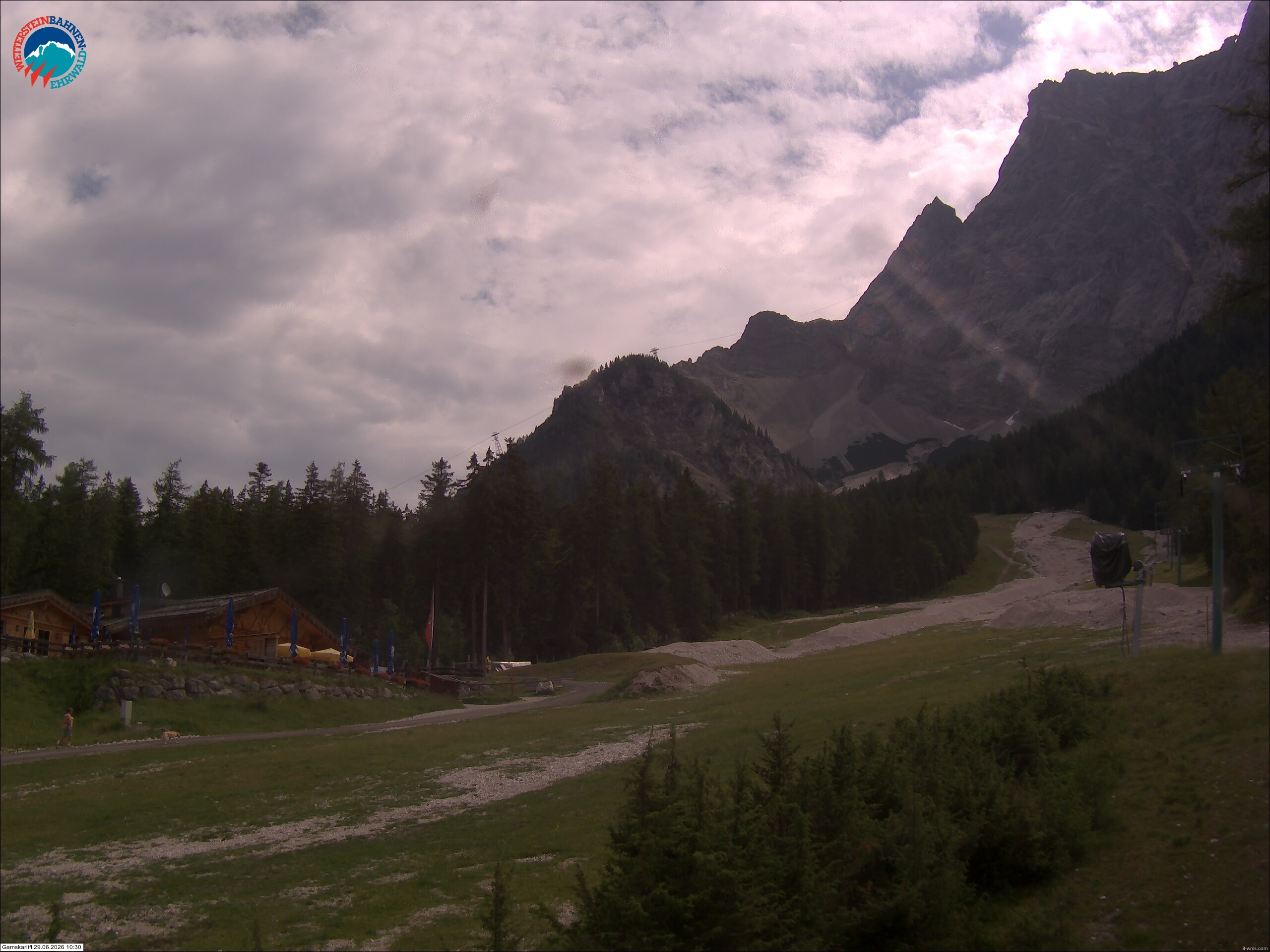Archiv Foto Webcam Gamskarlift im Skigebiet Ehrwald