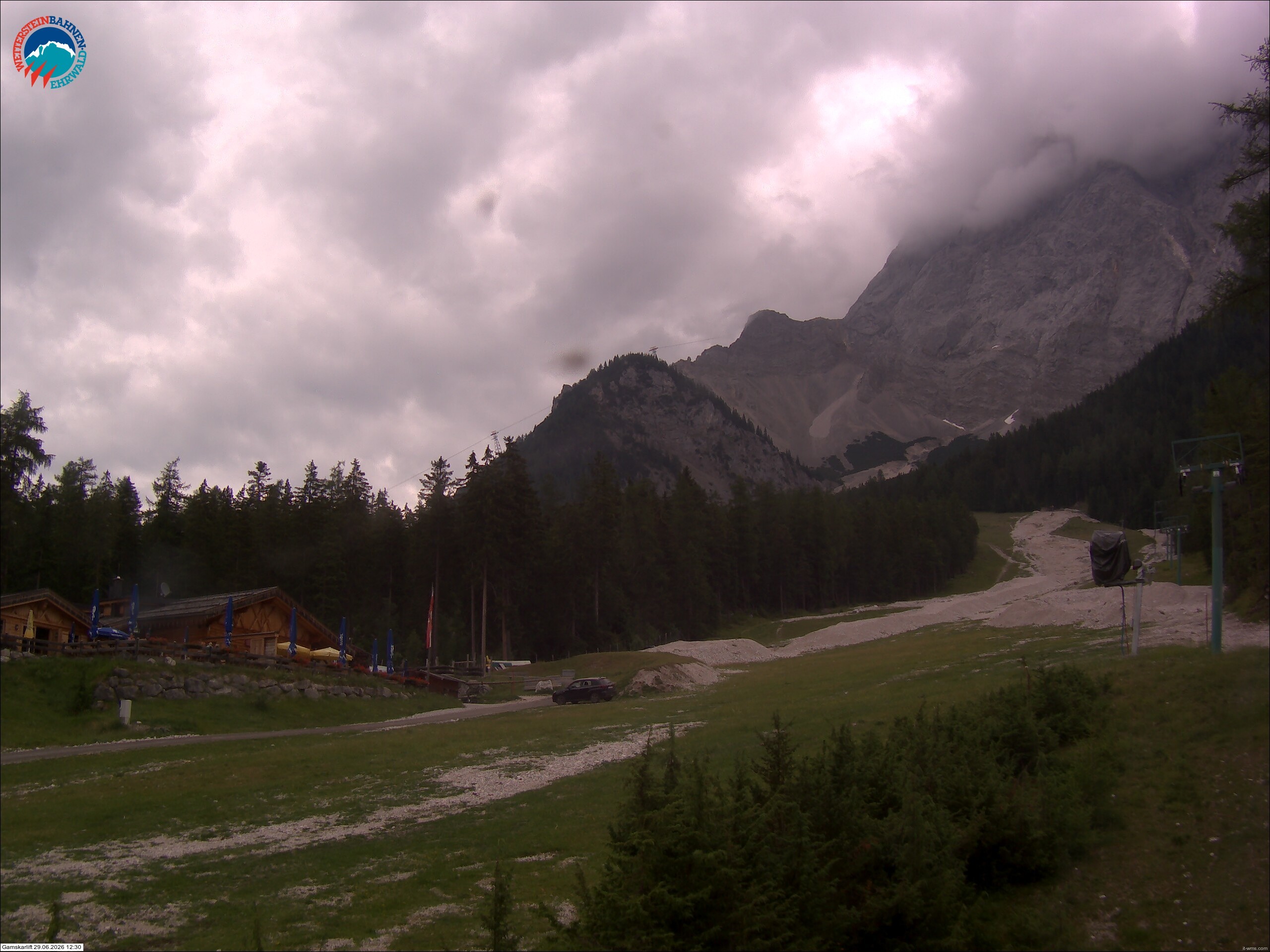 Archiv Foto Webcam Gamskarlift im Skigebiet Ehrwald
