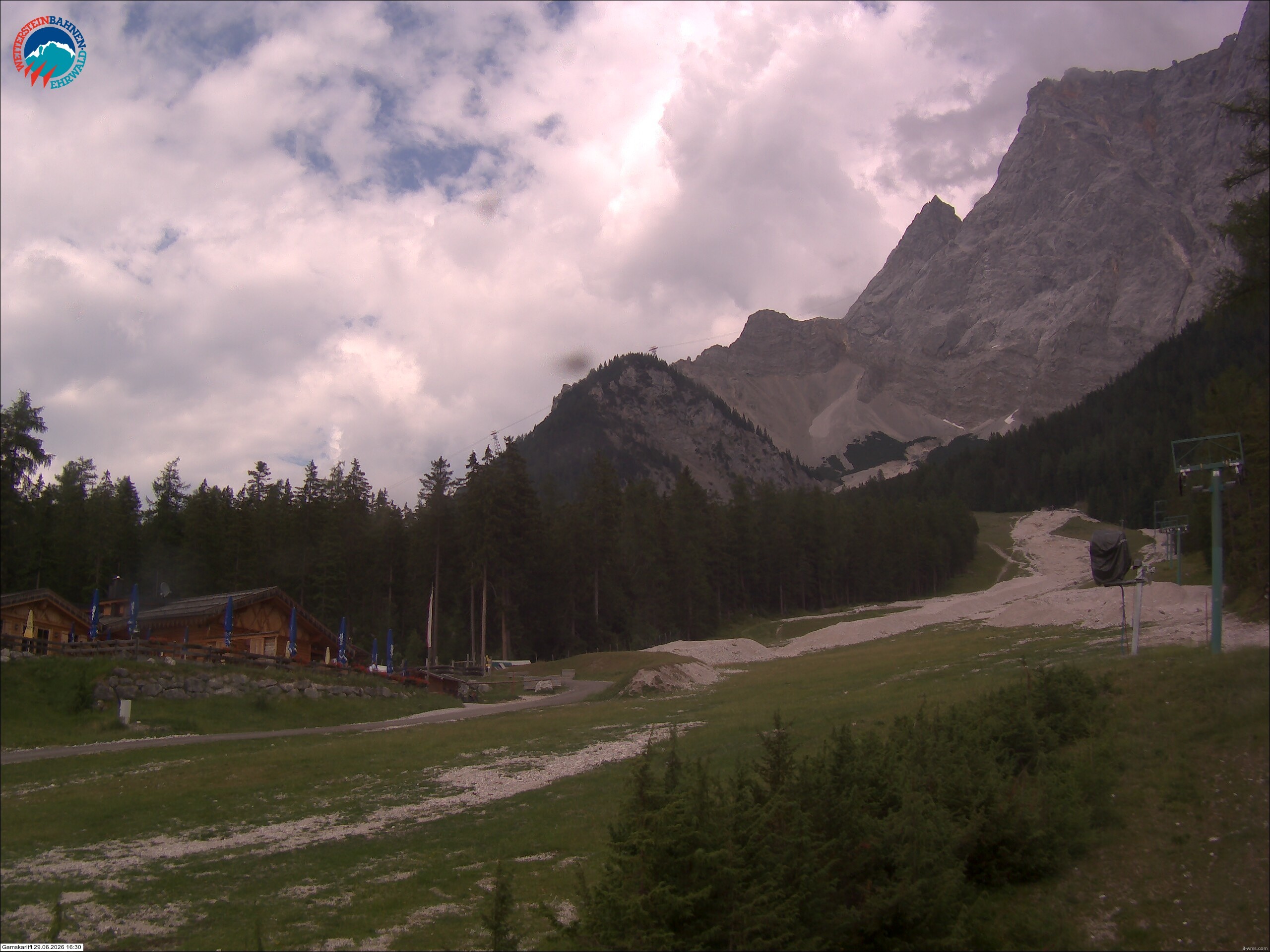 Archiv Foto Webcam Gamskarlift im Skigebiet Ehrwald