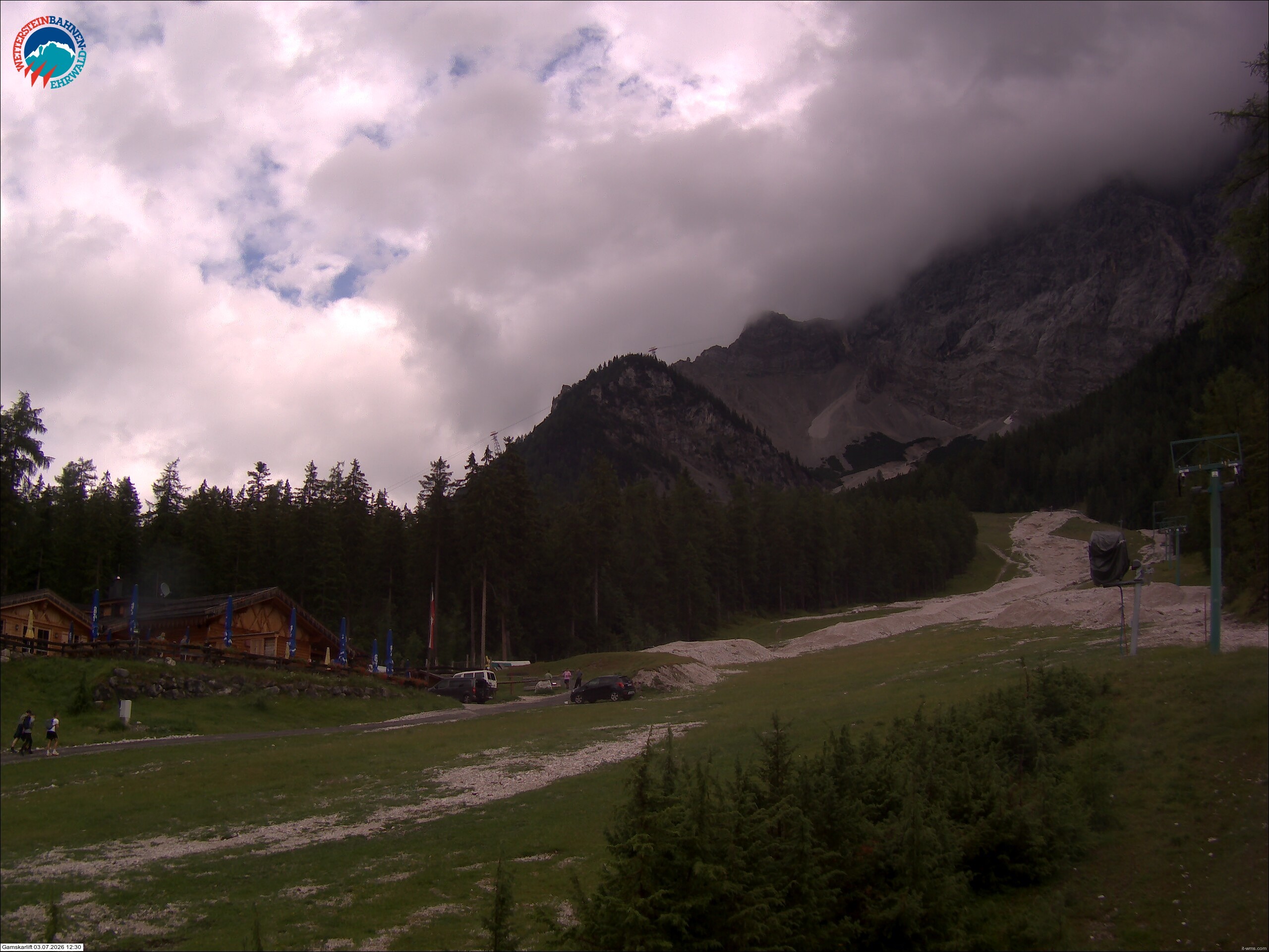 Archiv Foto Webcam Gamskarlift im Skigebiet Ehrwald