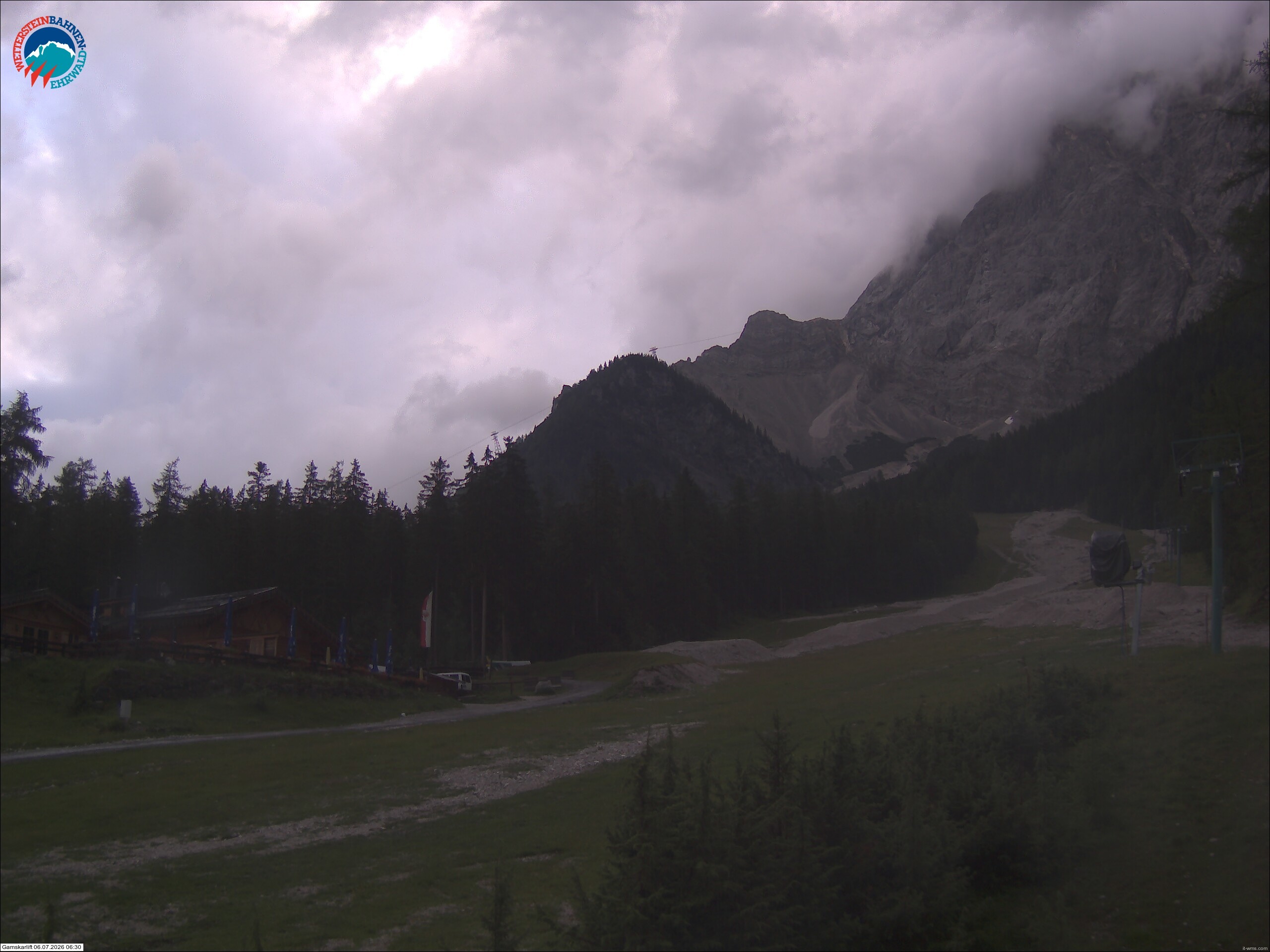 Archiv Foto Webcam Gamskarlift im Skigebiet Ehrwald