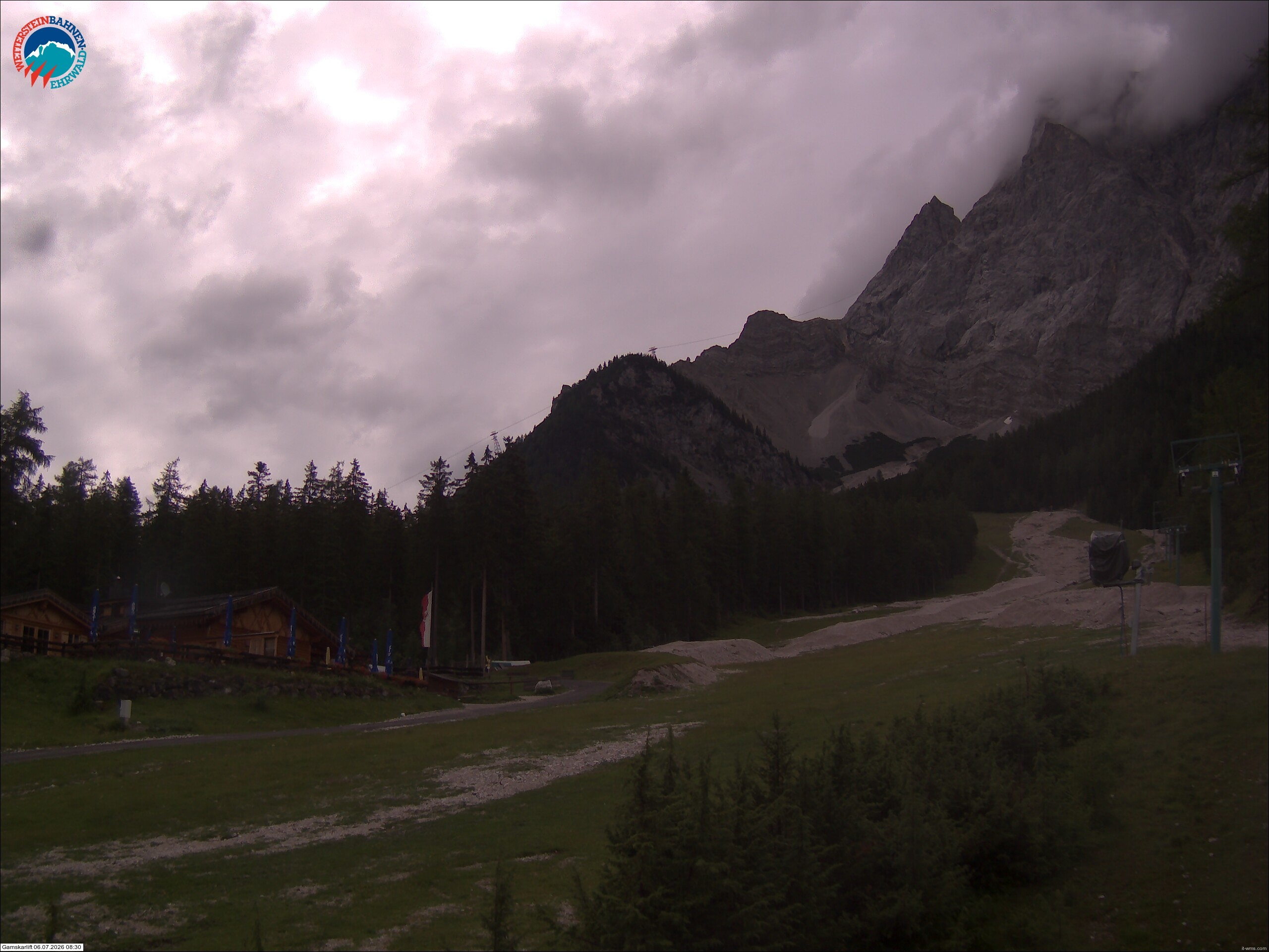 Archiv Foto Webcam Gamskarlift im Skigebiet Ehrwald