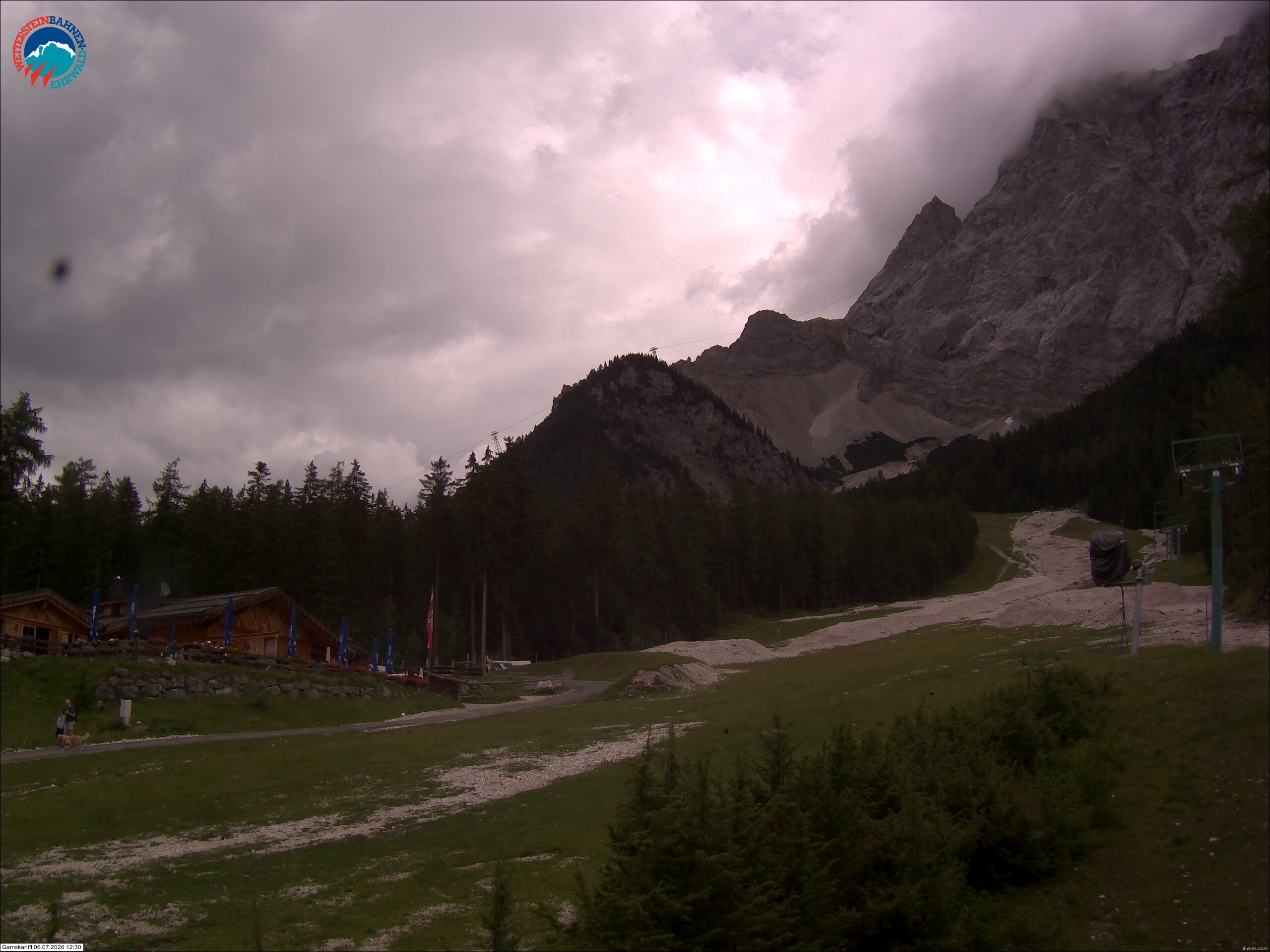 Archiv Foto Webcam Gamskarlift im Skigebiet Ehrwald