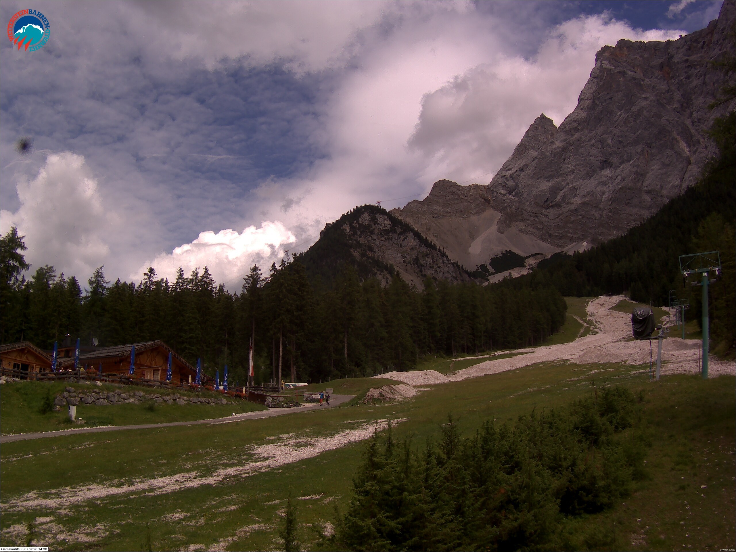 Archiv Foto Webcam Gamskarlift im Skigebiet Ehrwald