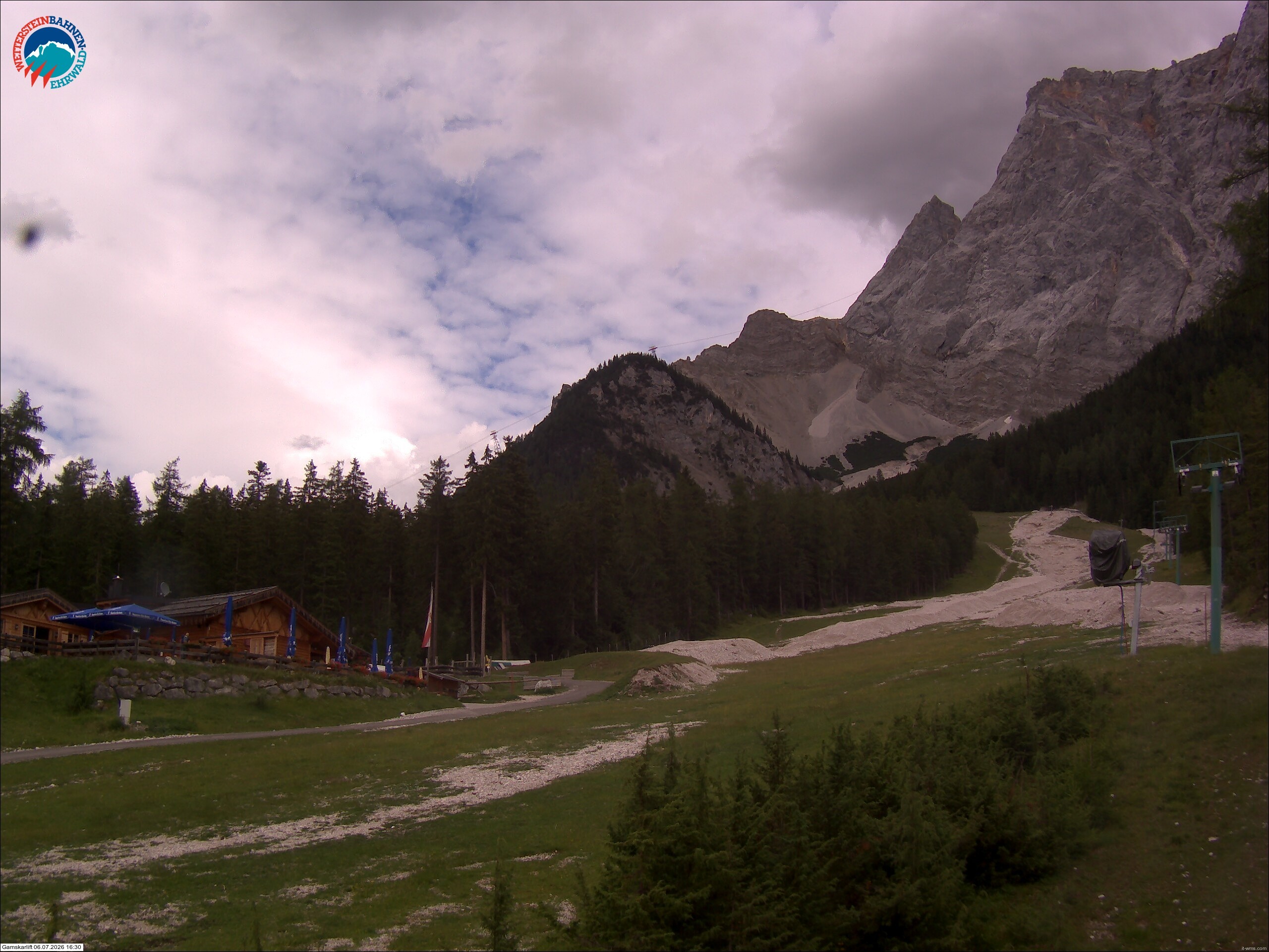 Archiv Foto Webcam Gamskarlift im Skigebiet Ehrwald