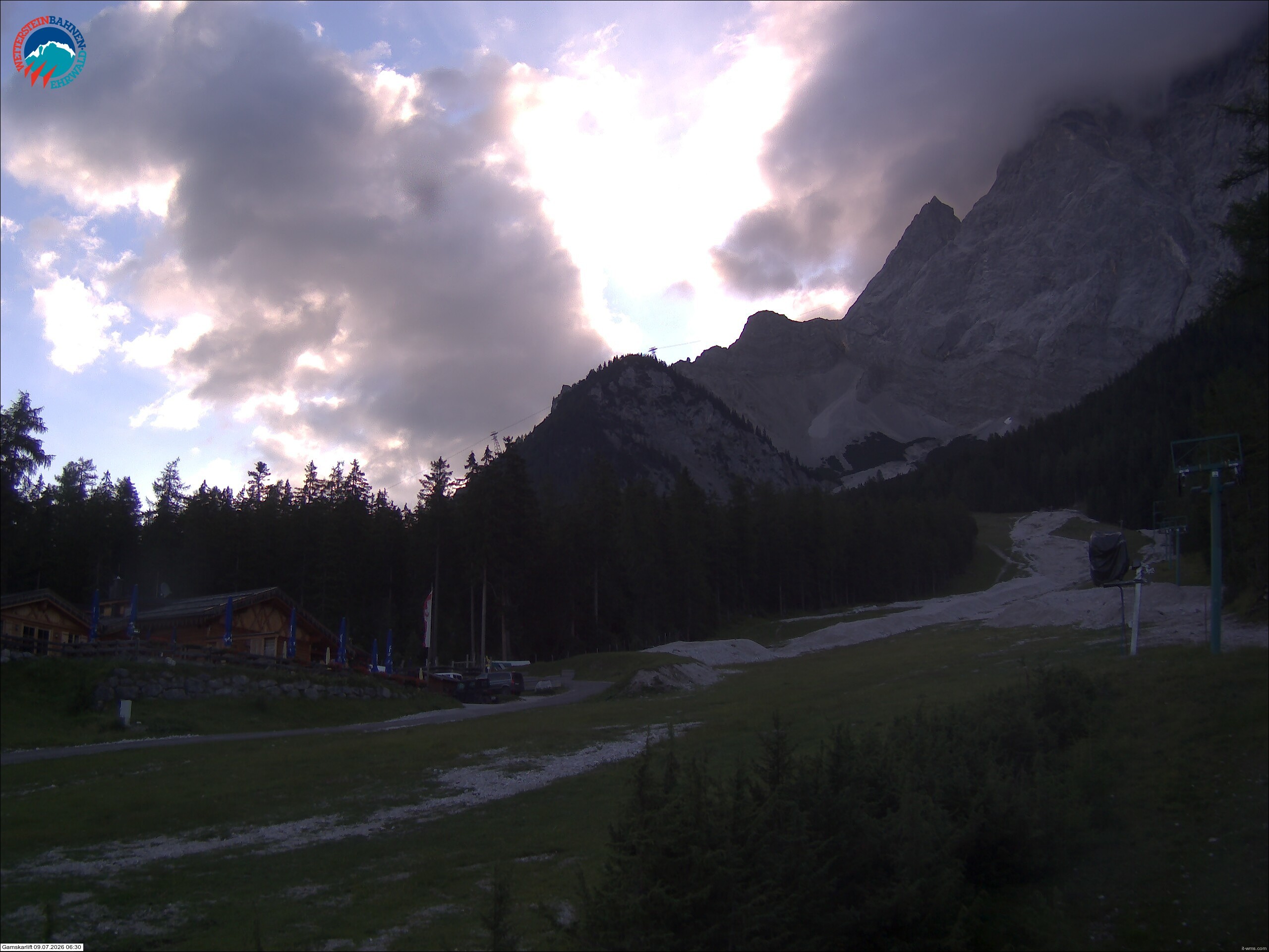 Archiv Foto Webcam Gamskarlift im Skigebiet Ehrwald