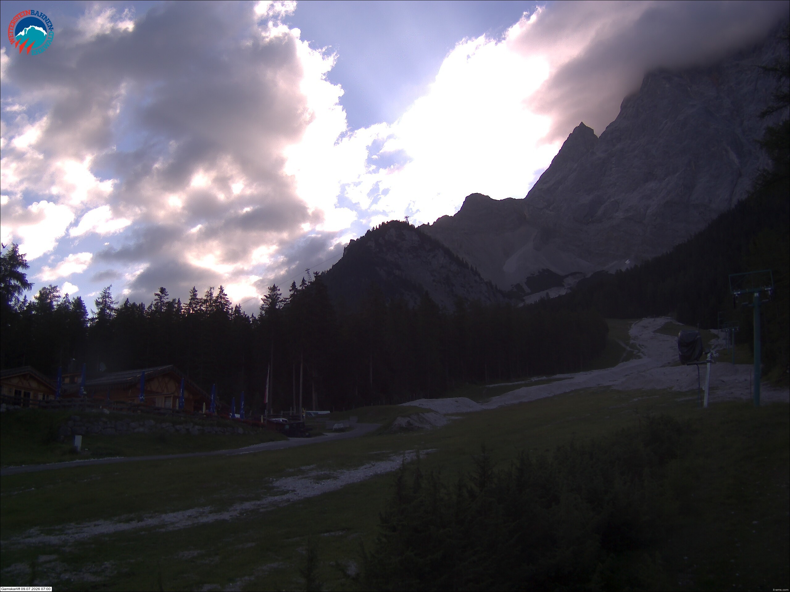 Archiv Foto Webcam Gamskarlift im Skigebiet Ehrwald