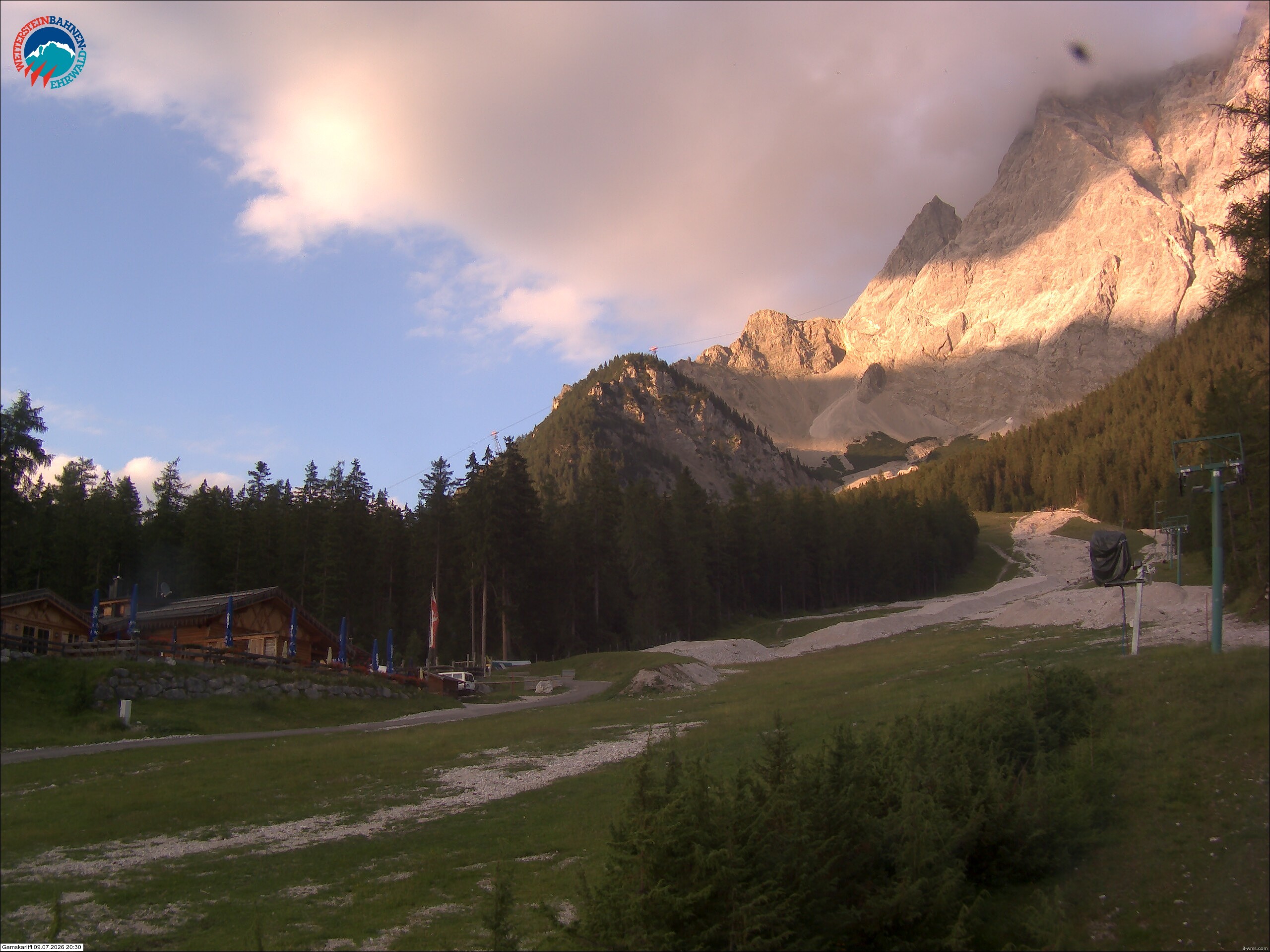 Archiv Foto Webcam Gamskarlift im Skigebiet Ehrwald