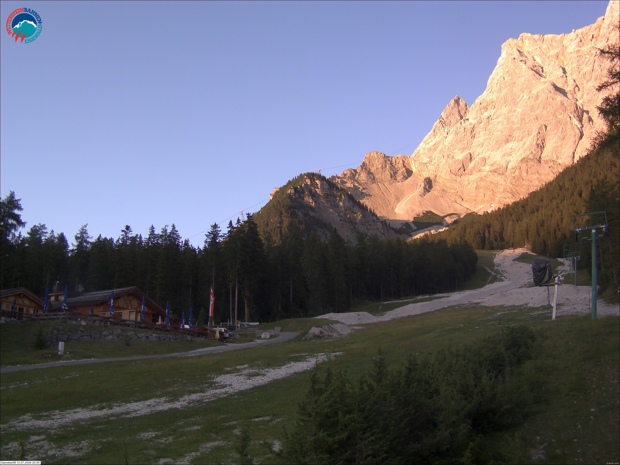 Archiv Foto Webcam Gamskarlift im Skigebiet Ehrwald