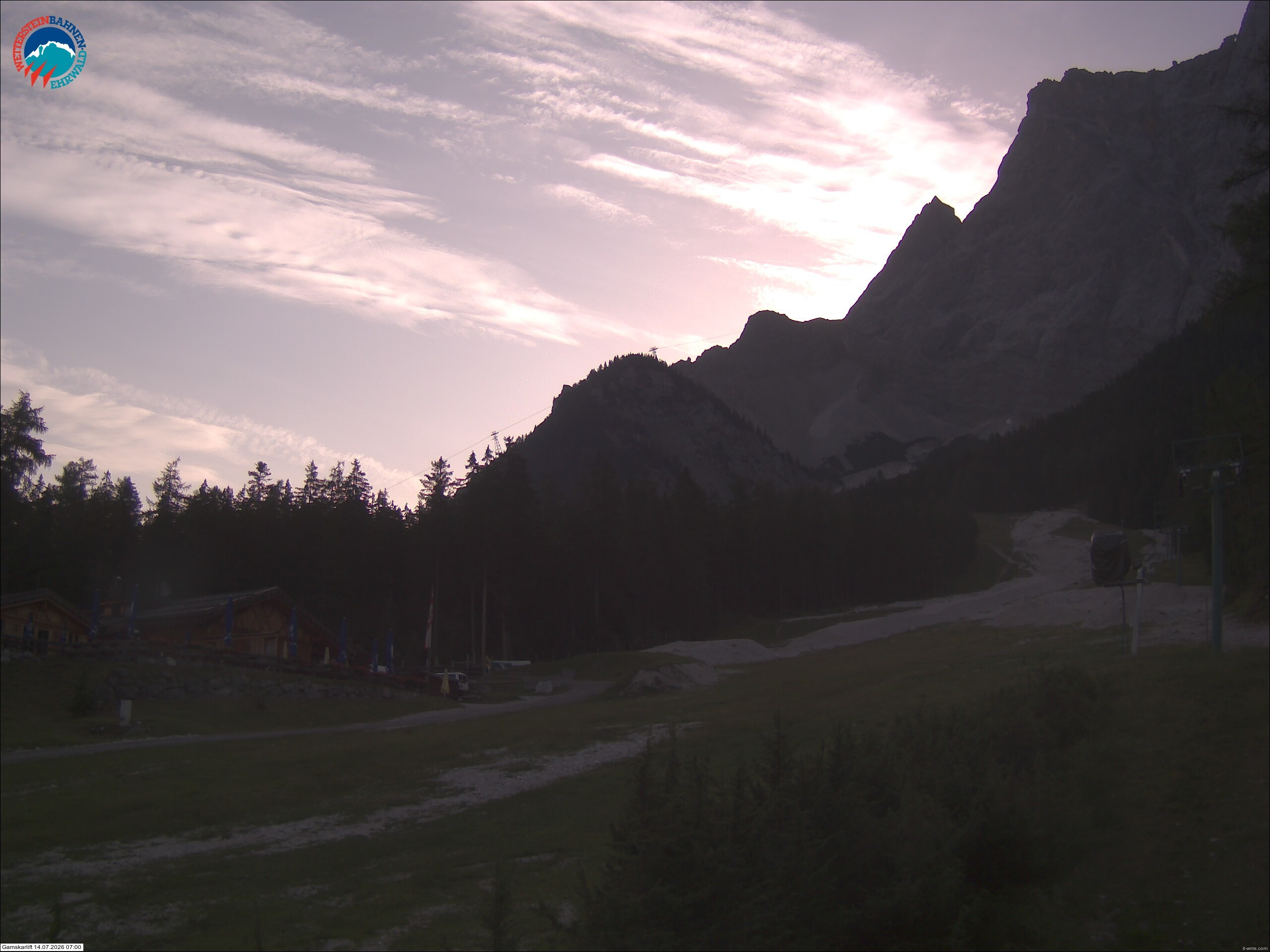 Archiv Foto Webcam Gamskarlift im Skigebiet Ehrwald