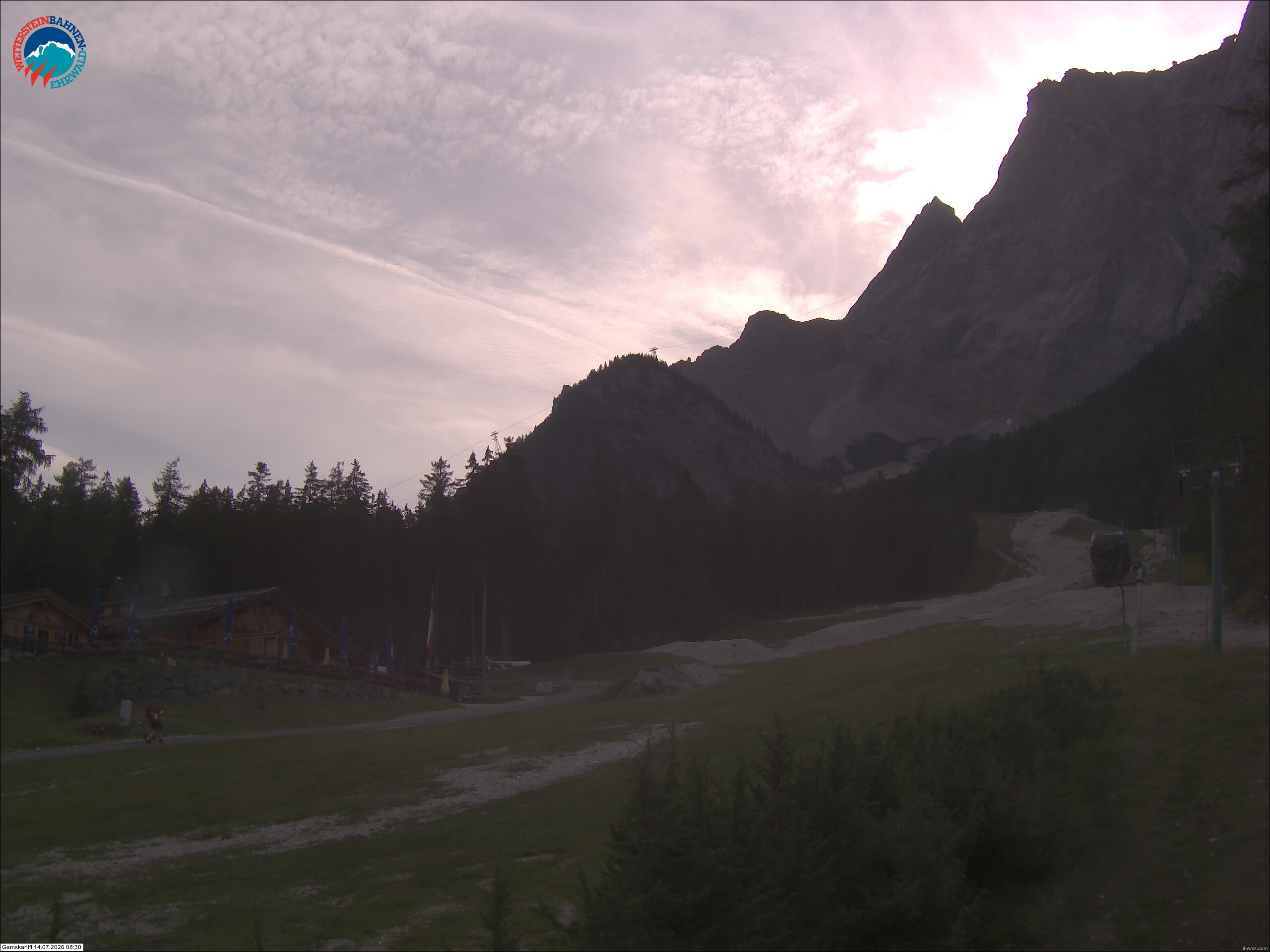 Archiv Foto Webcam Gamskarlift im Skigebiet Ehrwald