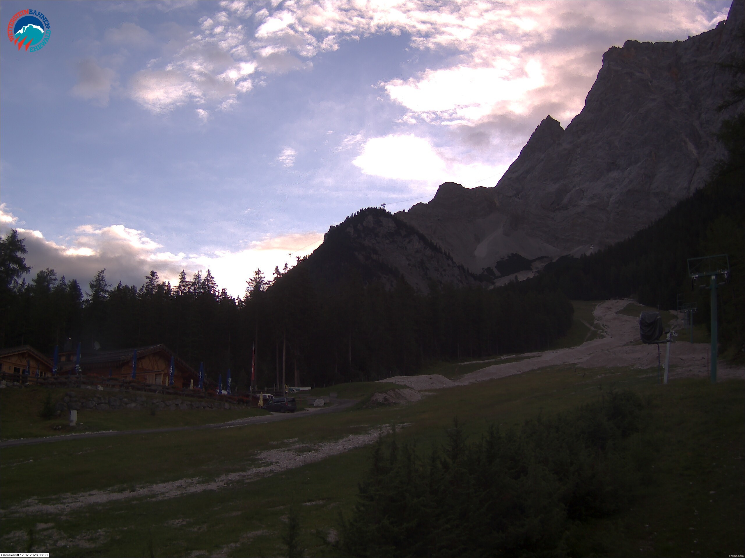 Archiv Foto Webcam Gamskarlift im Skigebiet Ehrwald