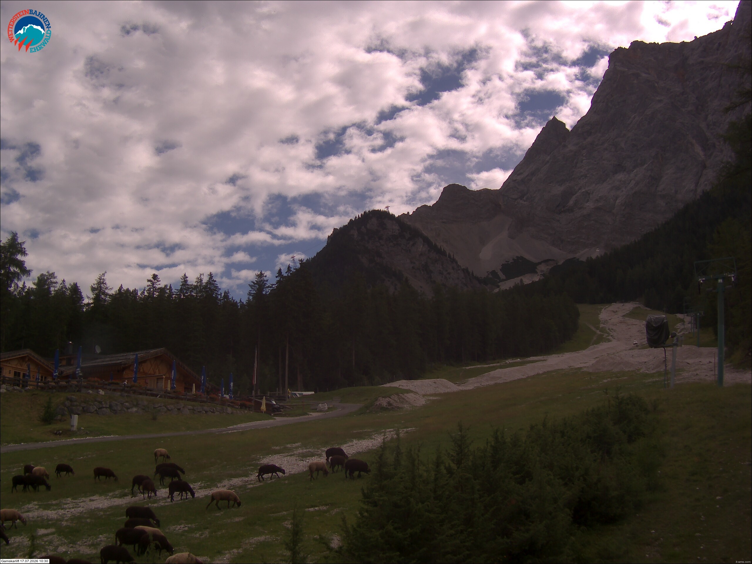 Archiv Foto Webcam Gamskarlift im Skigebiet Ehrwald
