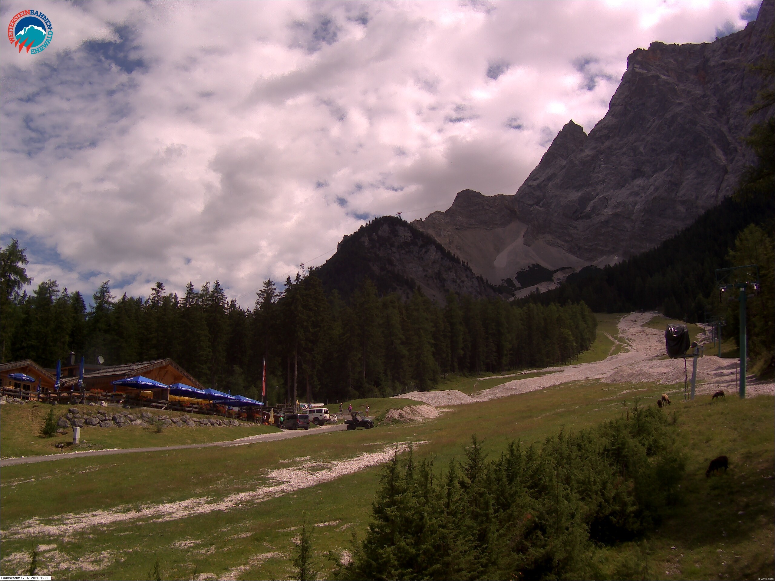 Archiv Foto Webcam Gamskarlift im Skigebiet Ehrwald