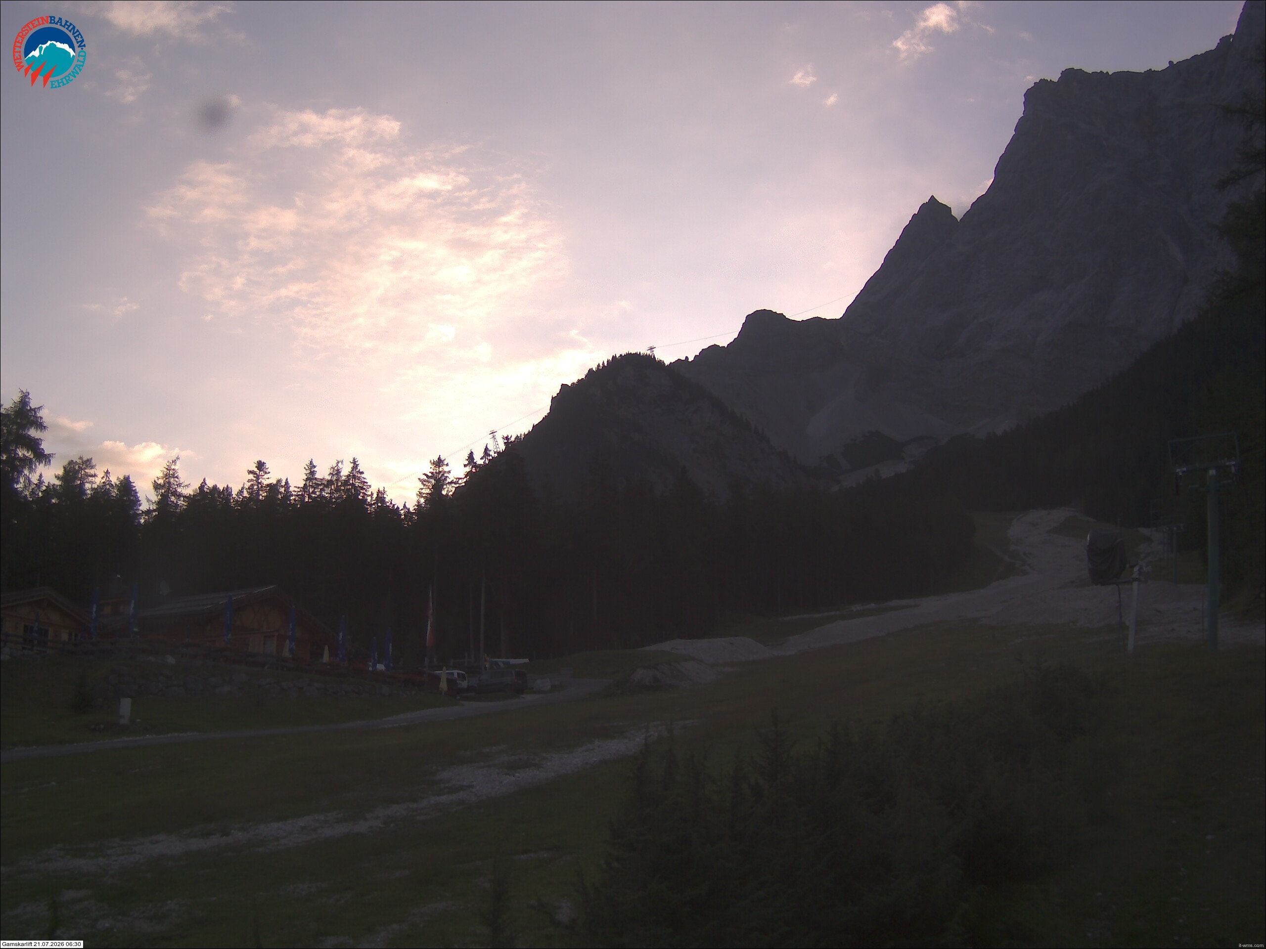 Archiv Foto Webcam Gamskarlift im Skigebiet Ehrwald