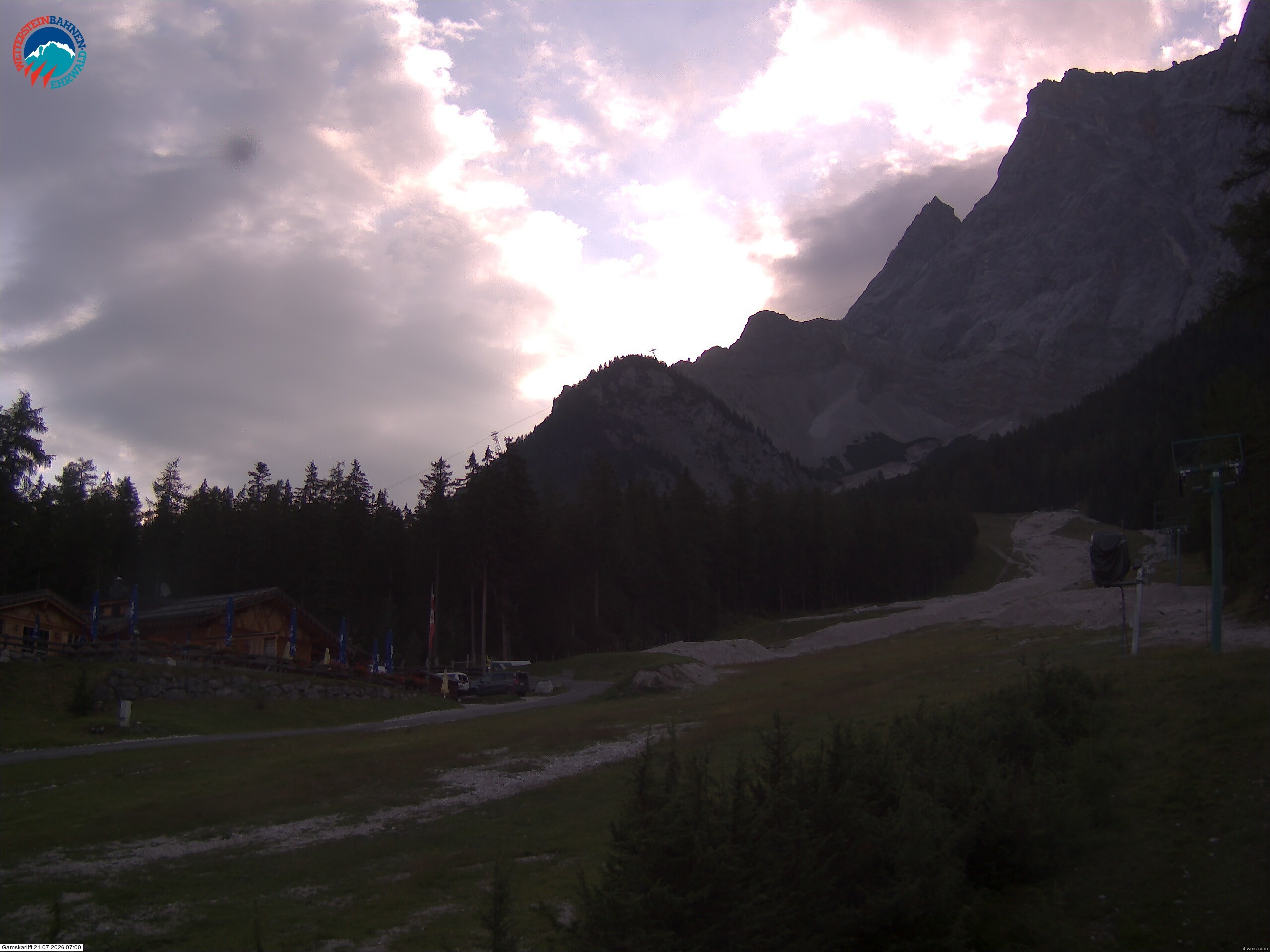 Archiv Foto Webcam Gamskarlift im Skigebiet Ehrwald