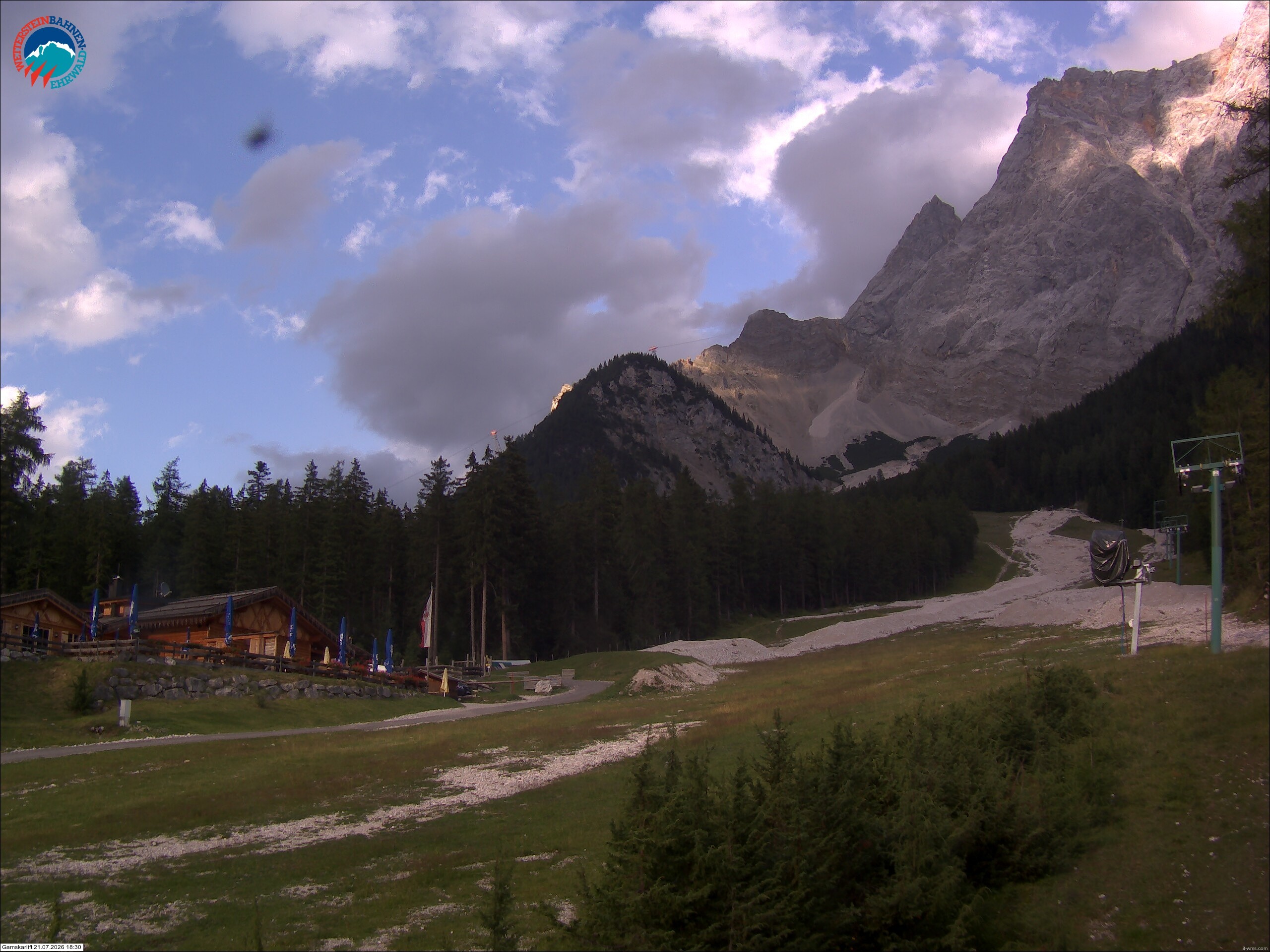 Archiv Foto Webcam Gamskarlift im Skigebiet Ehrwald