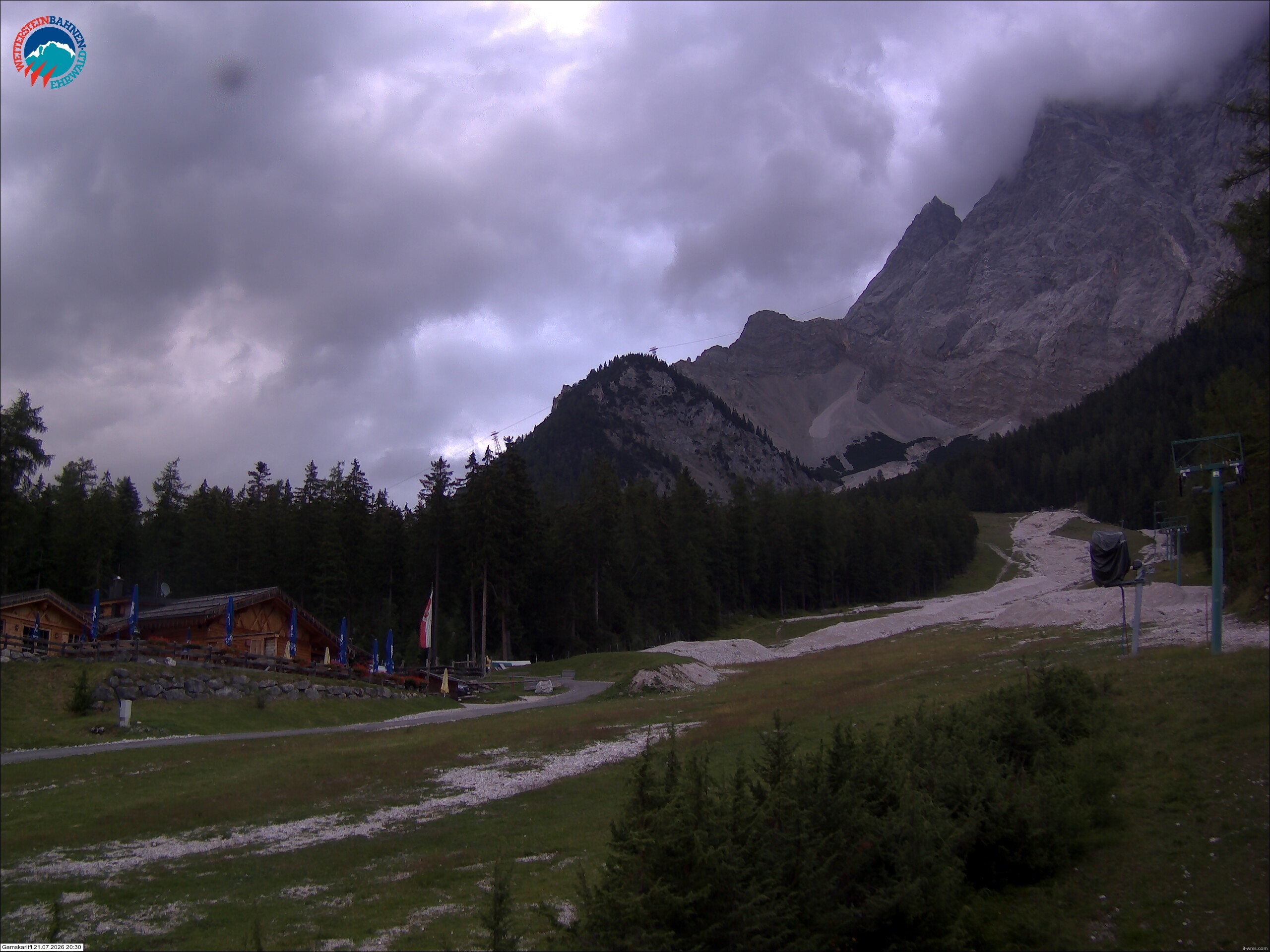 Archiv Foto Webcam Gamskarlift im Skigebiet Ehrwald