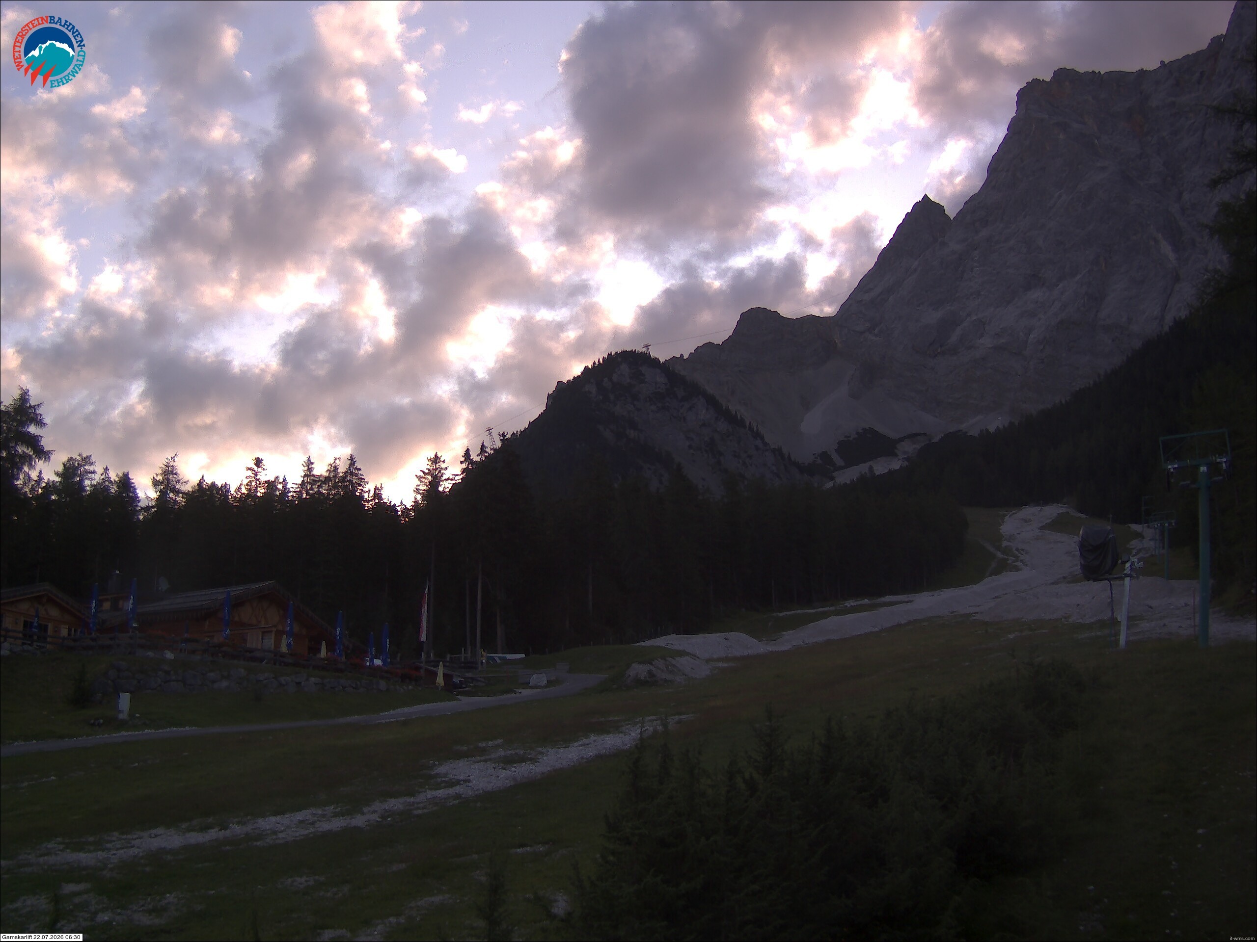 Archiv Foto Webcam Gamskarlift im Skigebiet Ehrwald