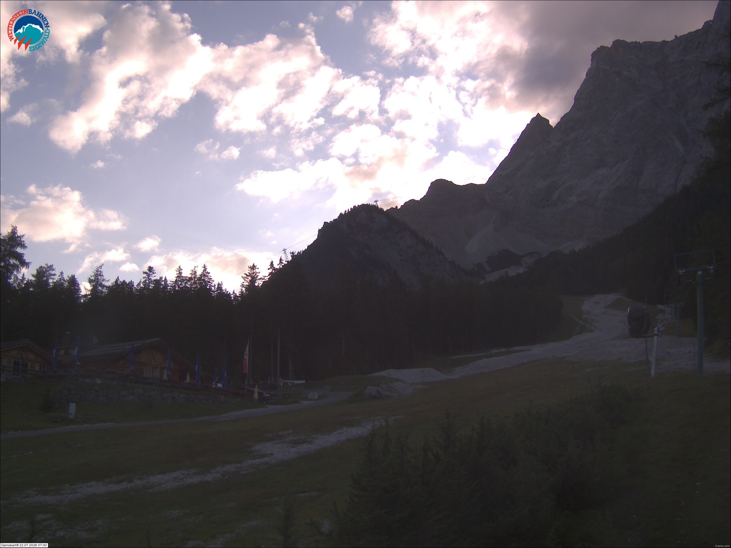 Archiv Foto Webcam Gamskarlift im Skigebiet Ehrwald