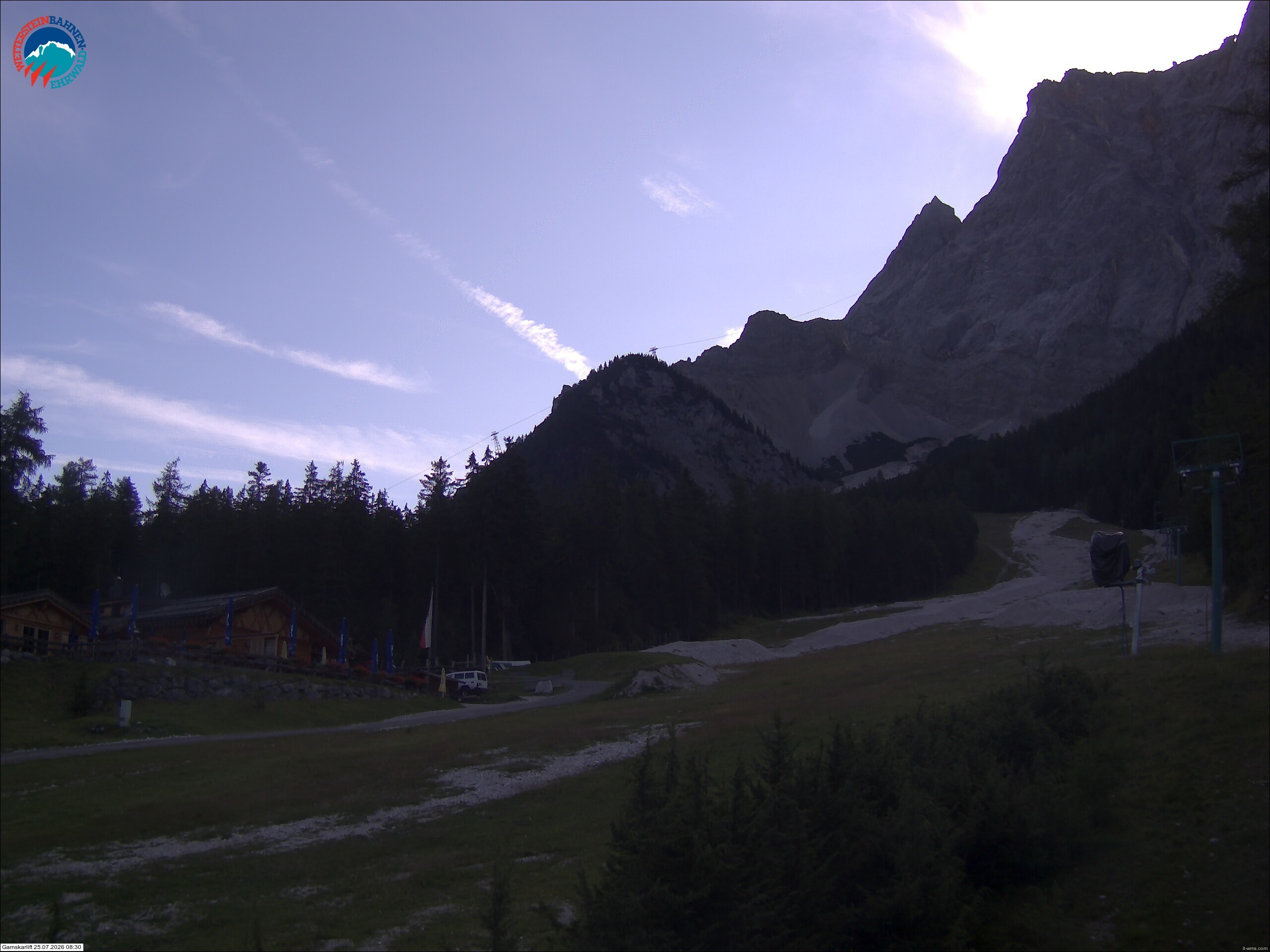 Archiv Foto Webcam Gamskarlift im Skigebiet Ehrwald