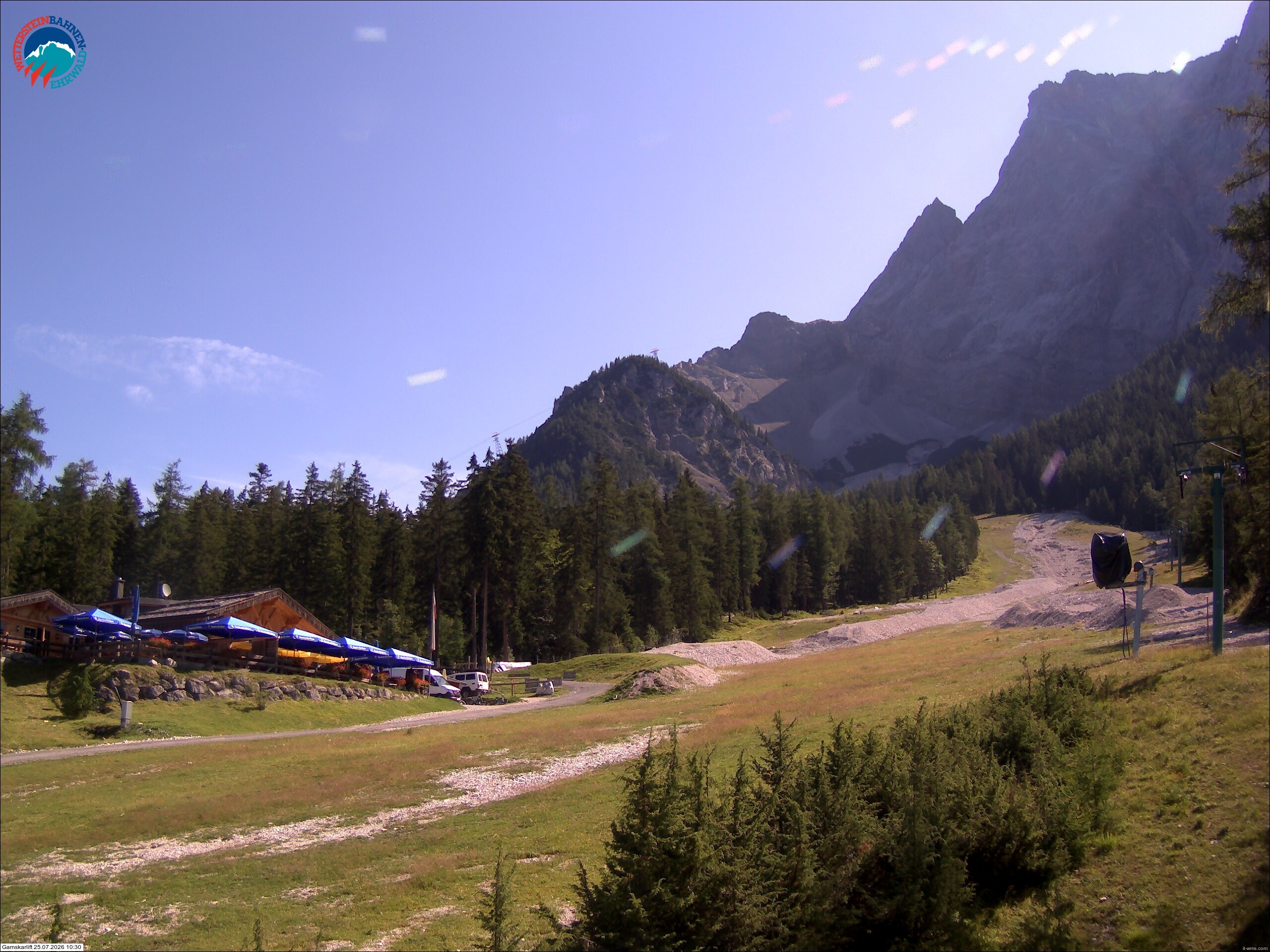 Archiv Foto Webcam Gamskarlift im Skigebiet Ehrwald