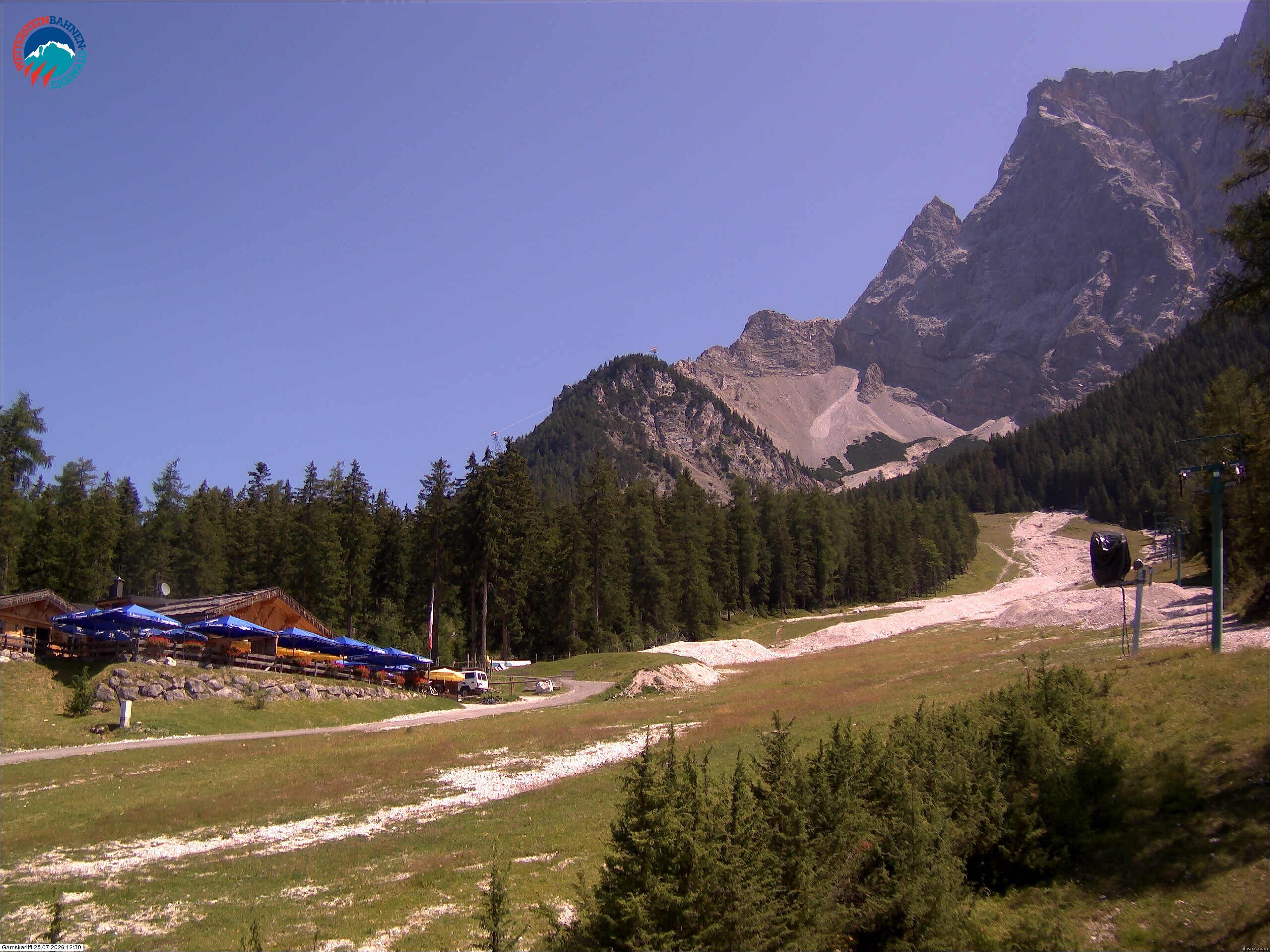 Archiv Foto Webcam Gamskarlift im Skigebiet Ehrwald