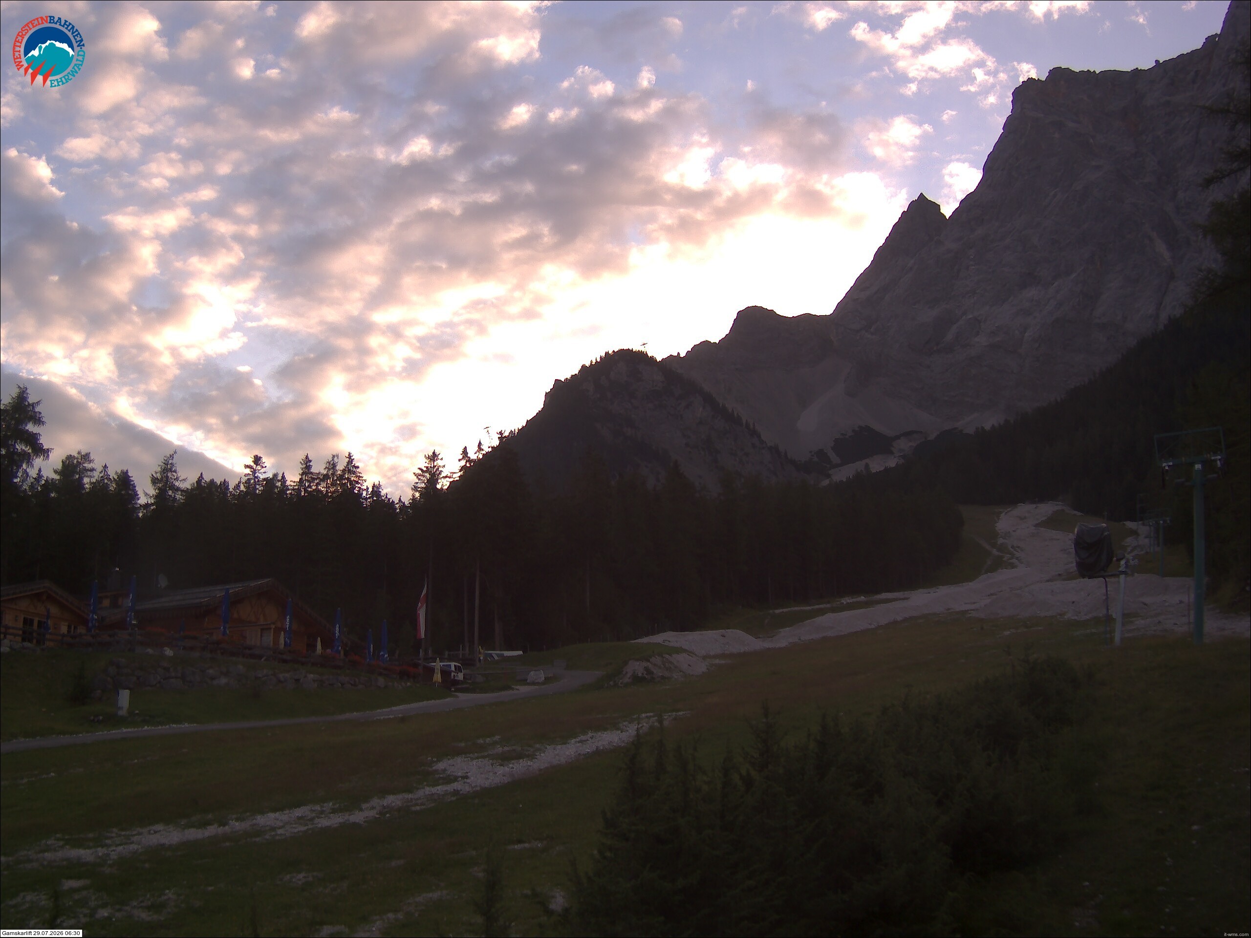Archiv Foto Webcam Gamskarlift im Skigebiet Ehrwald