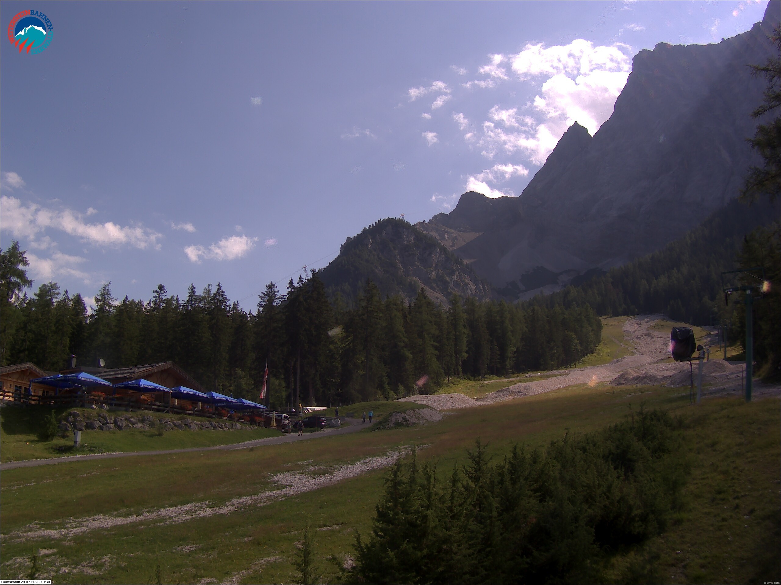 Archiv Foto Webcam Gamskarlift im Skigebiet Ehrwald