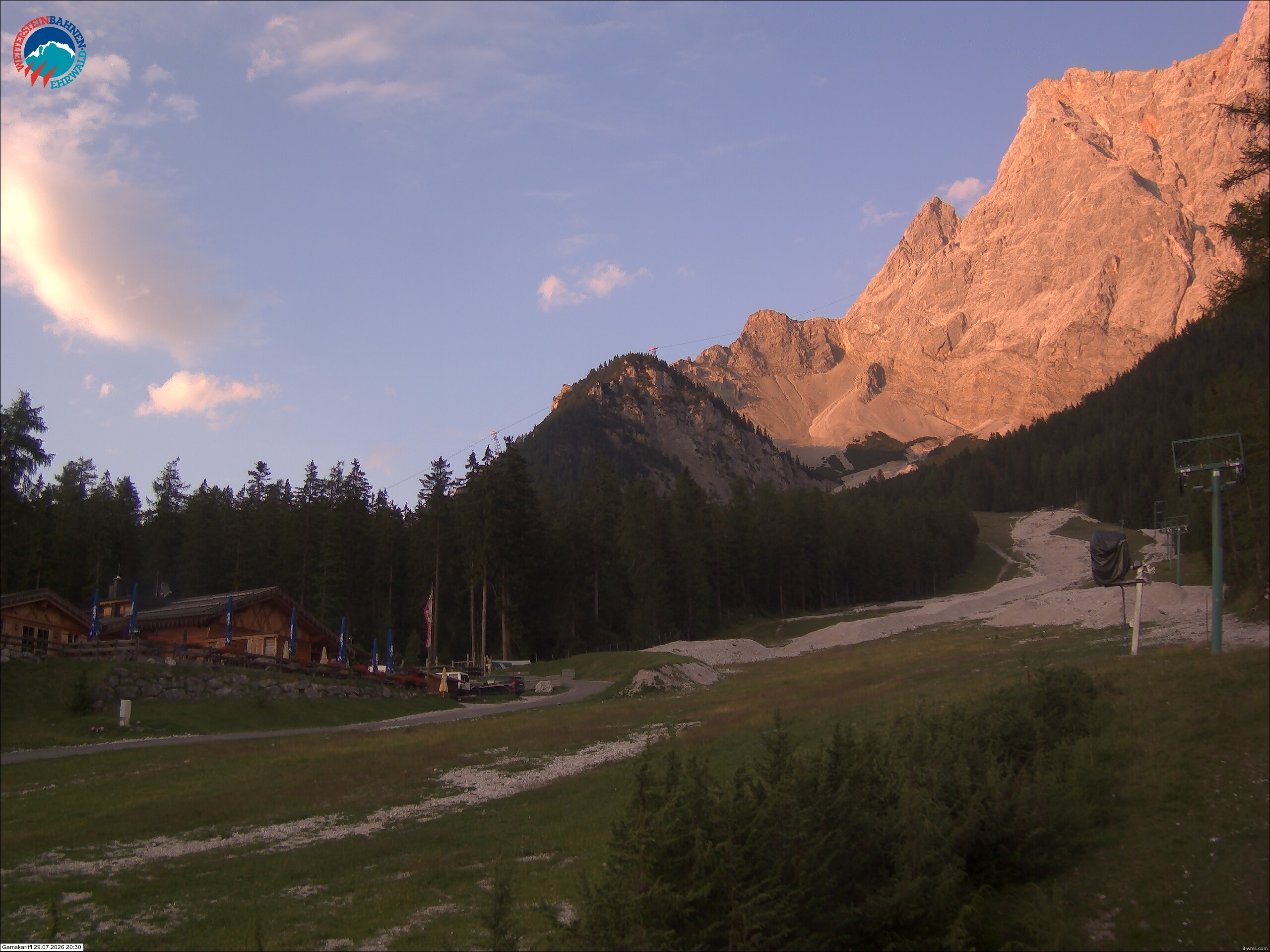 Archiv Foto Webcam Gamskarlift im Skigebiet Ehrwald